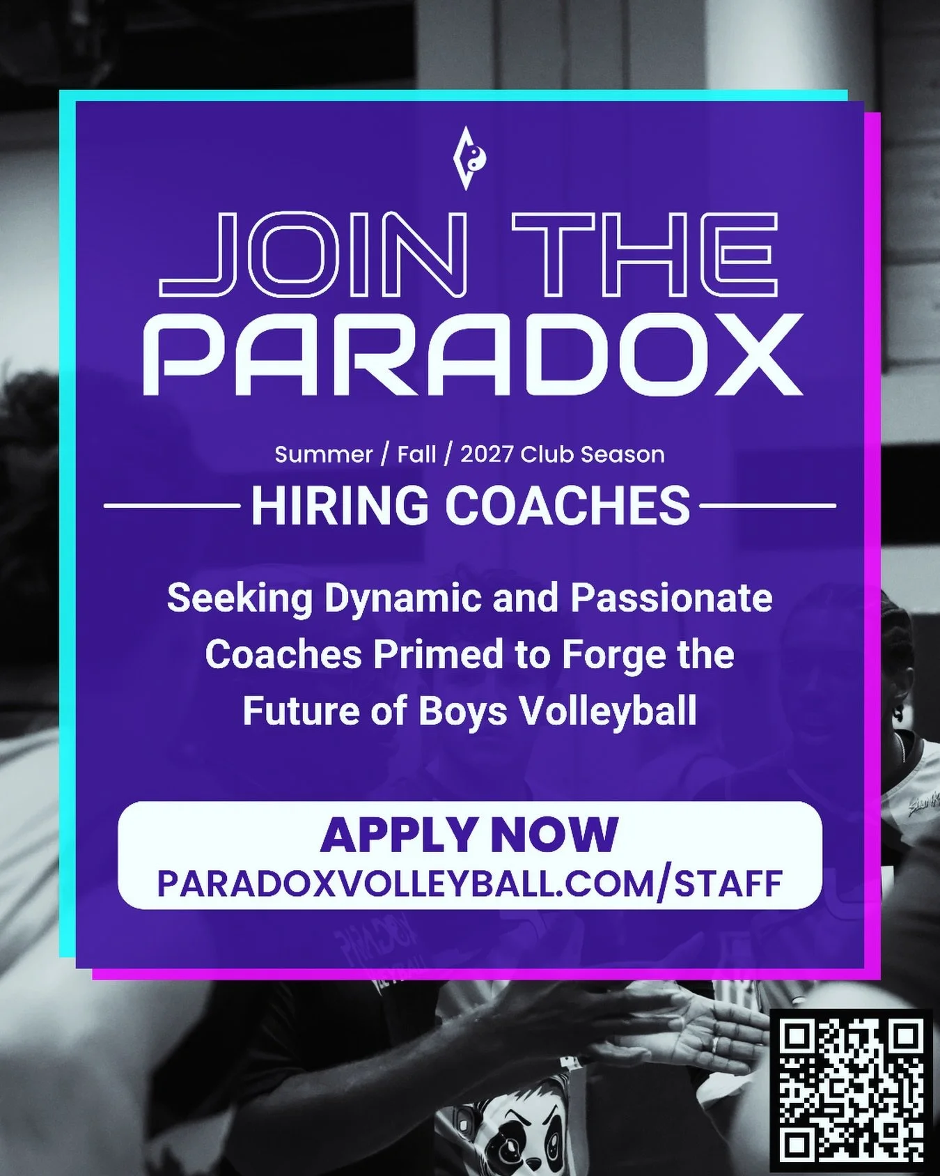 Do you believe in our mission? 
We want to find even more coaches to help build our universe. Experienced or not, passion and the drive to put your athletes&rsquo; development first is what we are looking for!