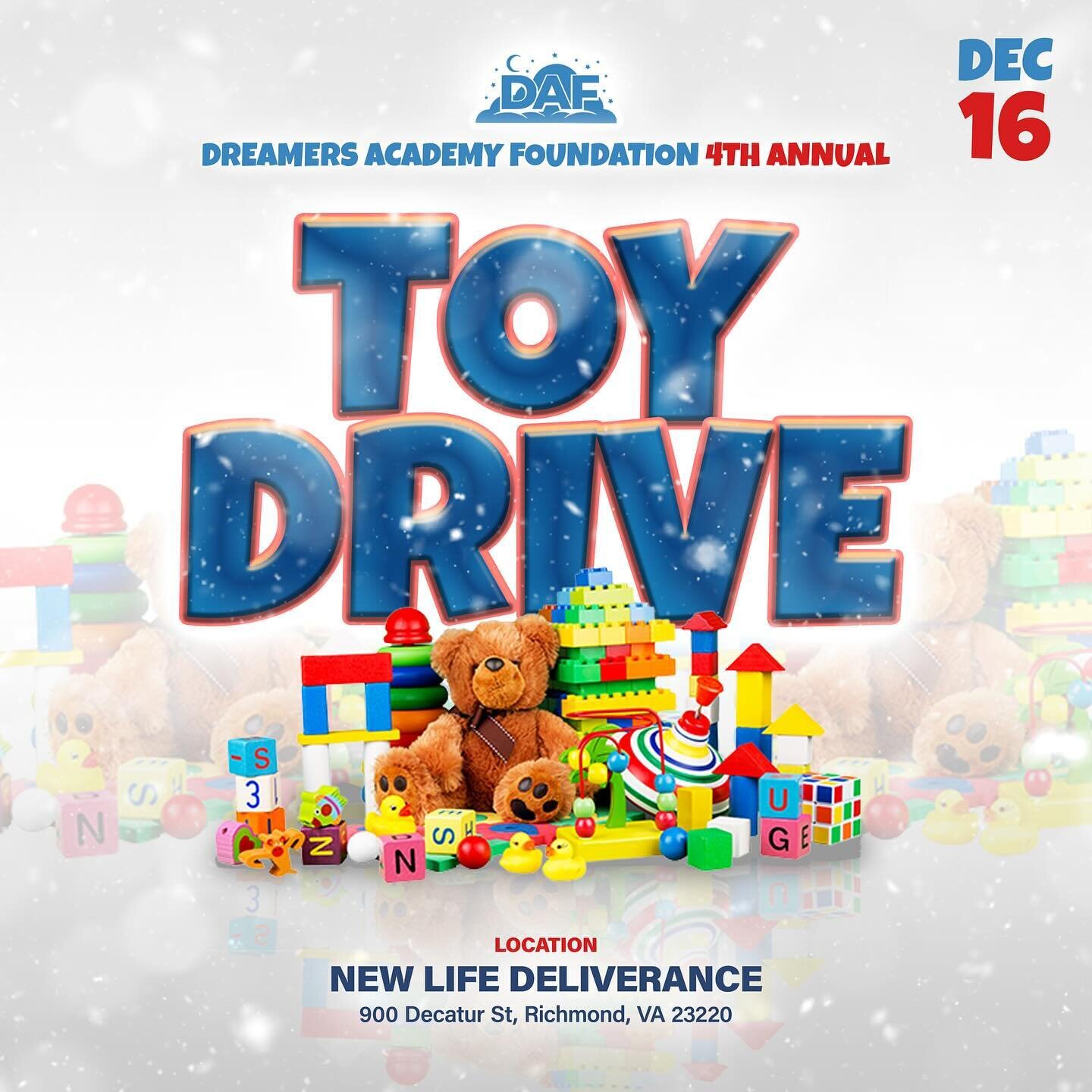 Join us for a season of giving! We are collecting toys for our 5th Annual Toy Drive. Stop by and drop off a toy at the following locations: @redhibachirva @benchtopbrewing_rva @pigandbrew @ironcladrva @richmondheritage Let&rsquo;s make this holiday s