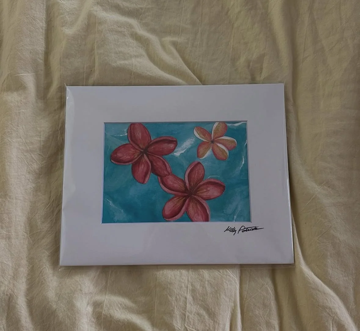 Plumeria artwork