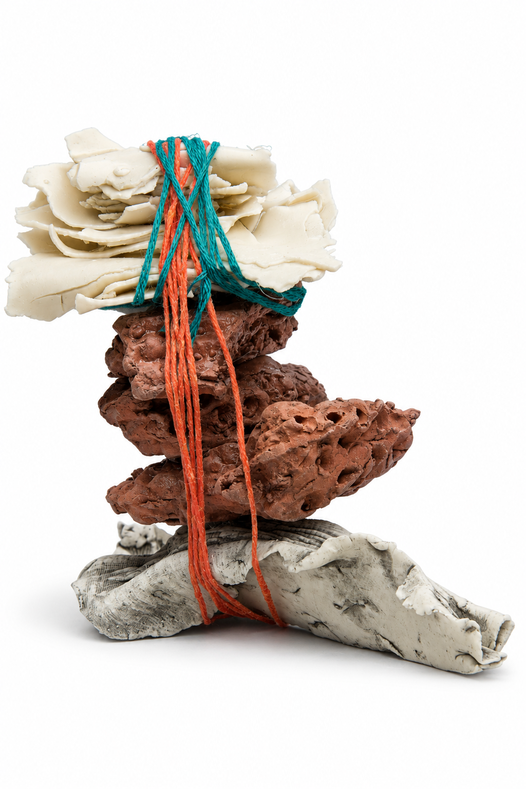 interchange . 2016 . ceramic, stain, thread