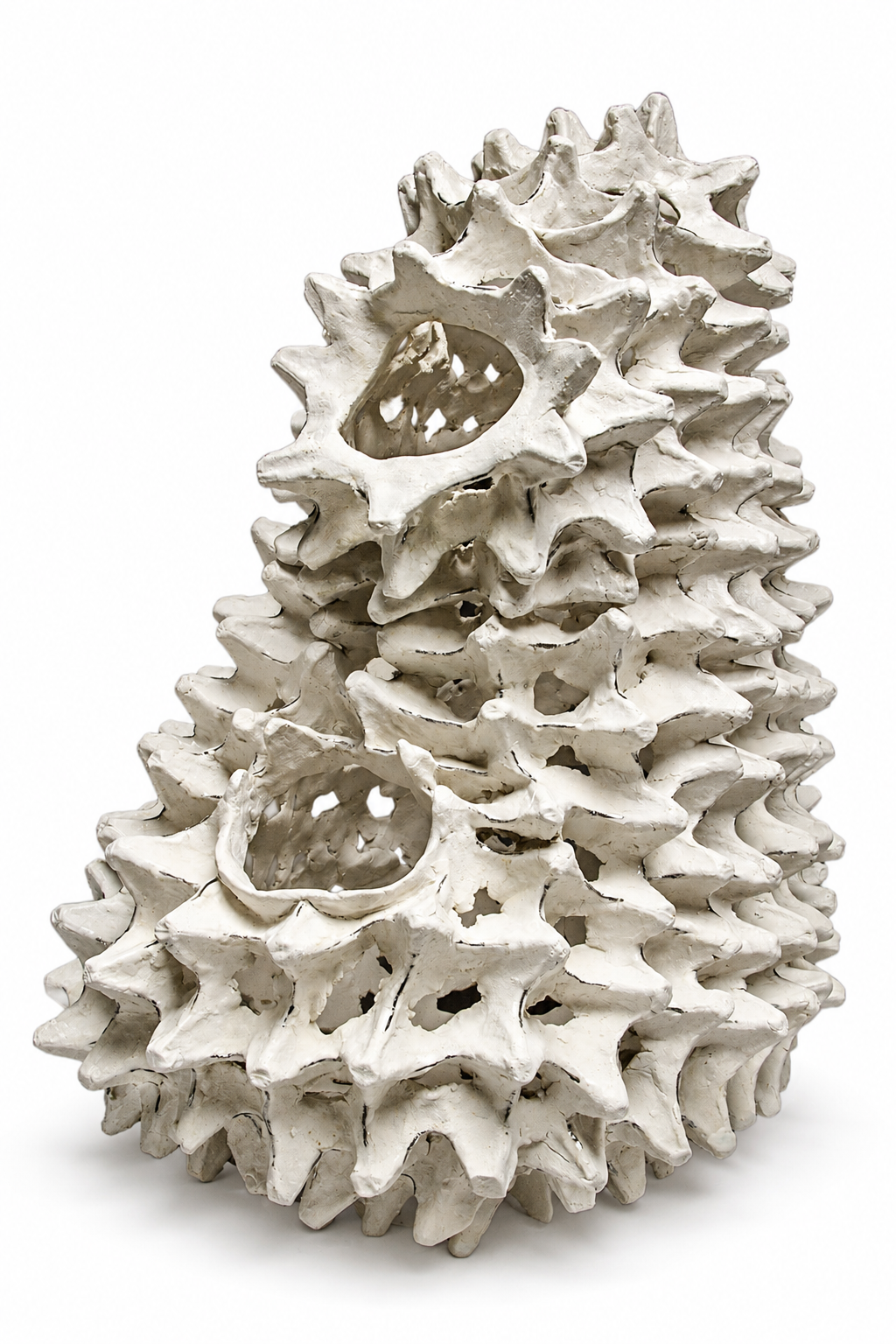 stomach . 2016 . porcelain, silver . collected by the Ohio State University