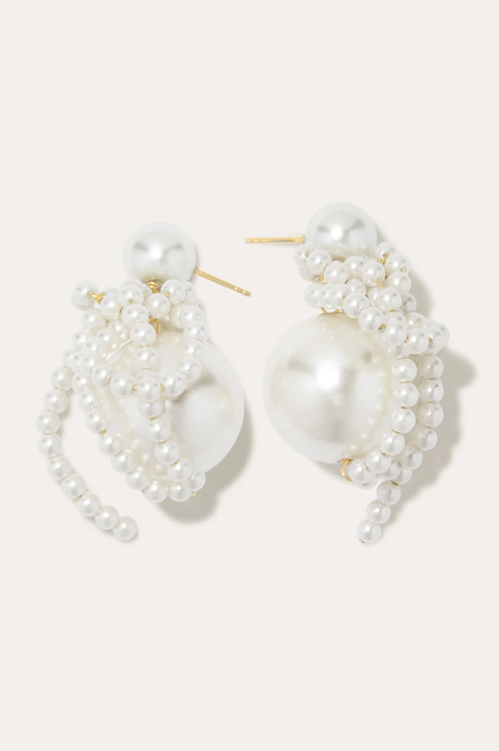 P220 Pearl and Gold Plated Earrings by Completedworks-3.png