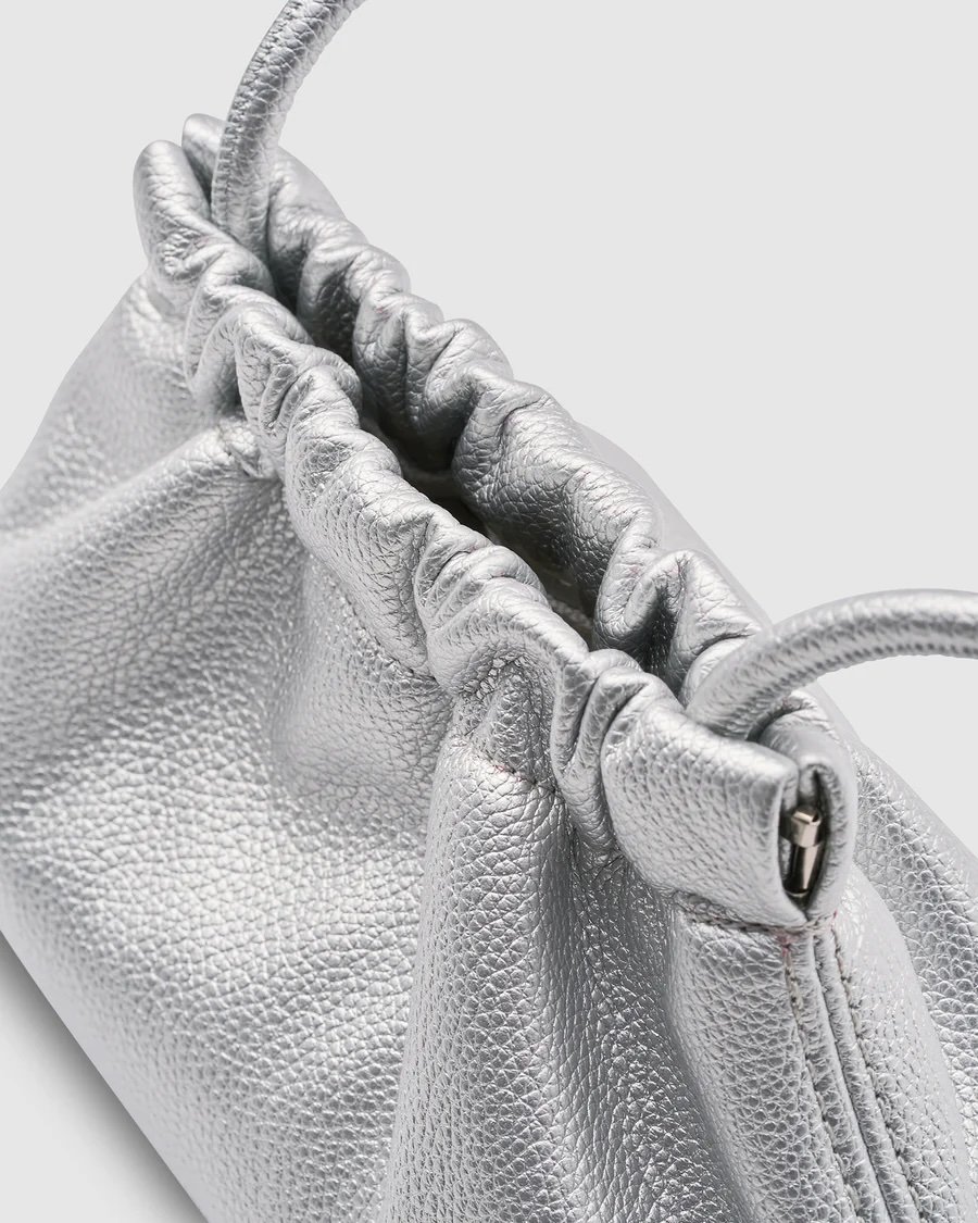 Alma Bag mini metallic silver by Brie Leon — Mrs Fray