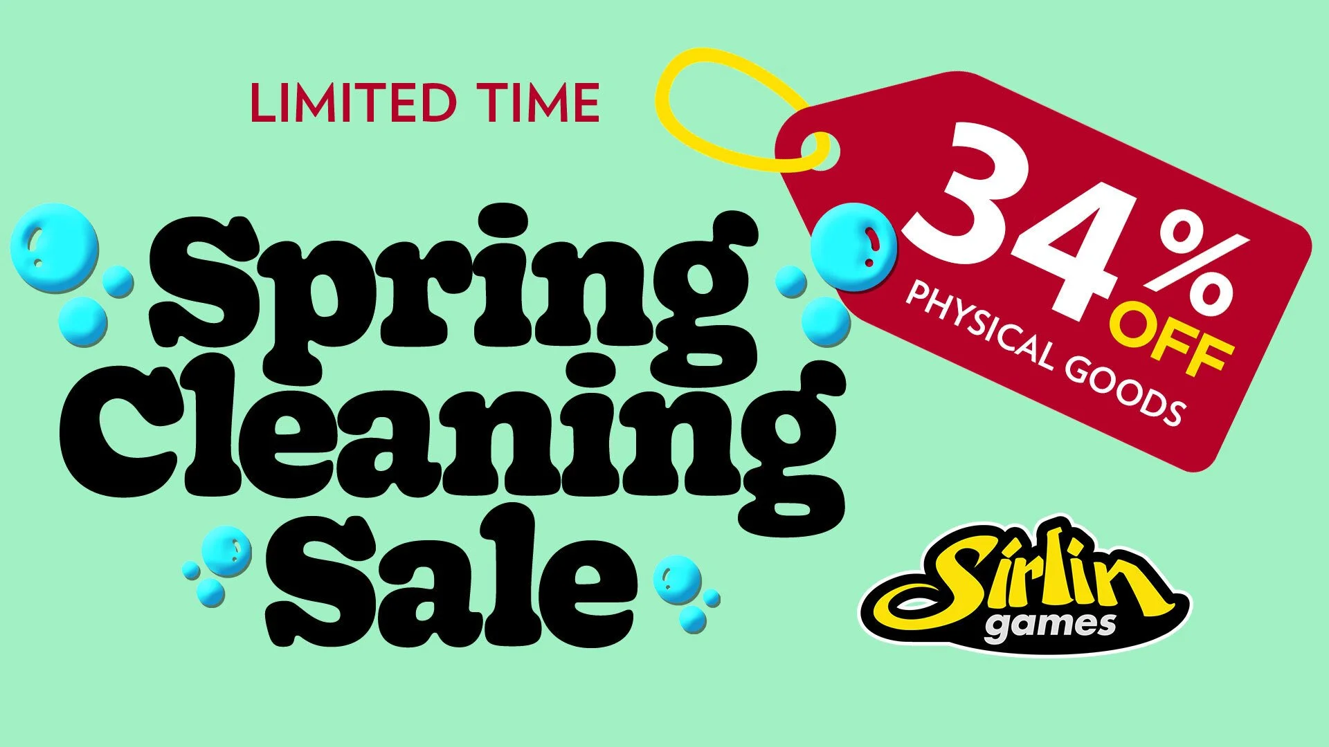 Sirlin Games Spring Cleaning Sale