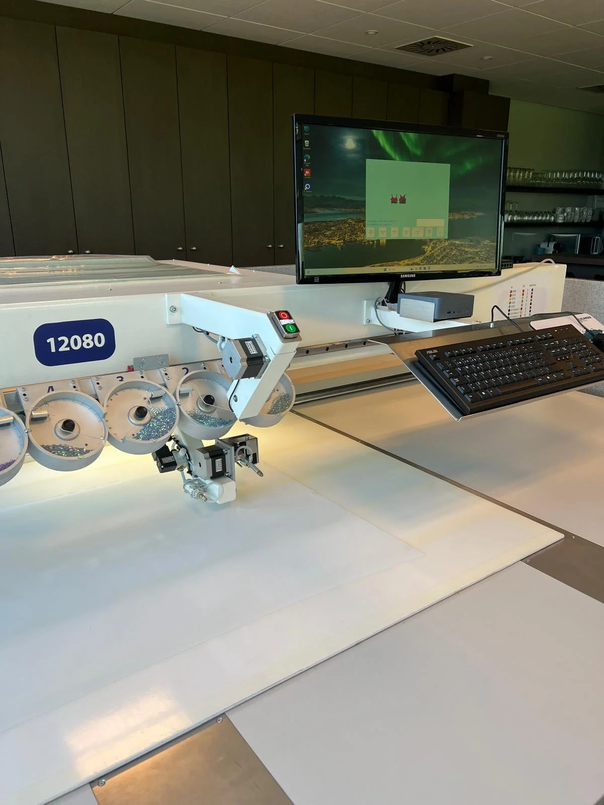 Onze automatische pareltjesmachine