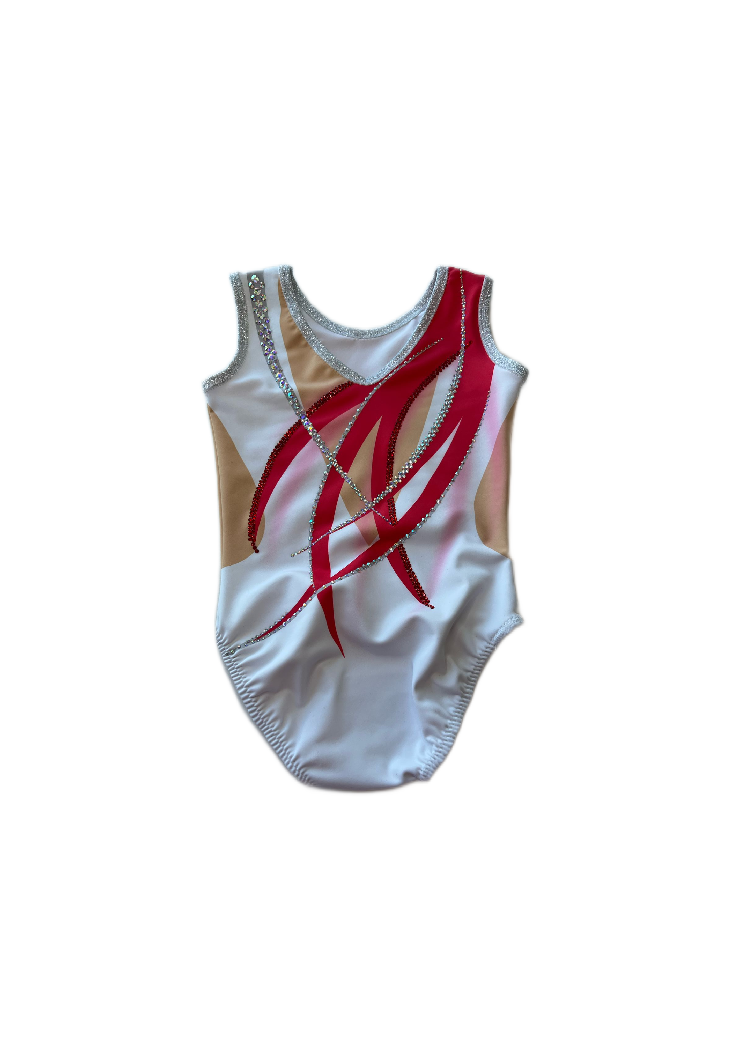 Just red and white