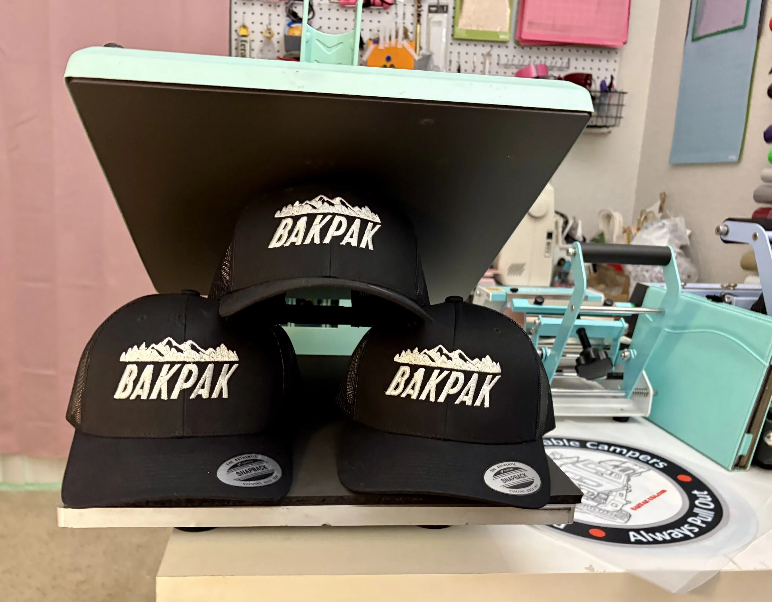 Embroidered Trucker Style Baseball Caps | Company Work Crew Hats Embroidery with Logo