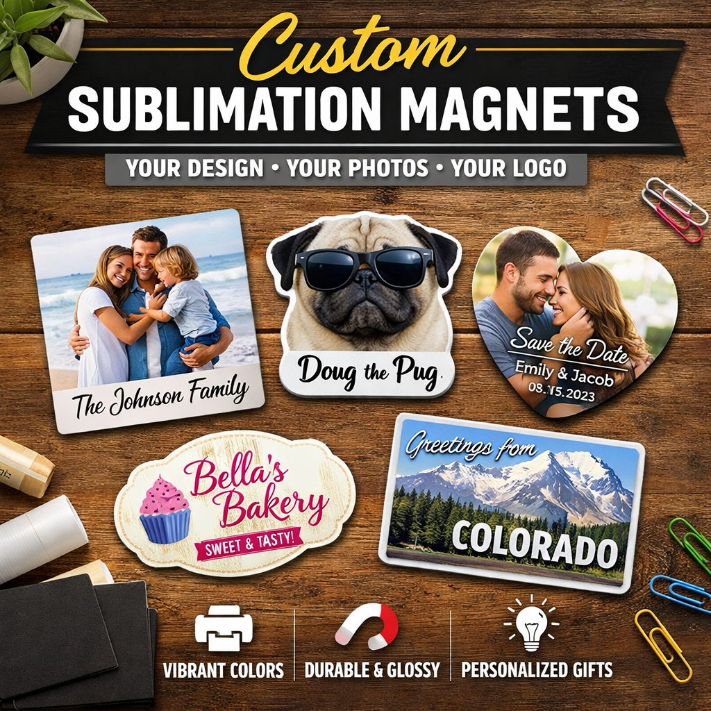 Custom Magnets | Magnets with your logo | Personalized Logo magnets for merch