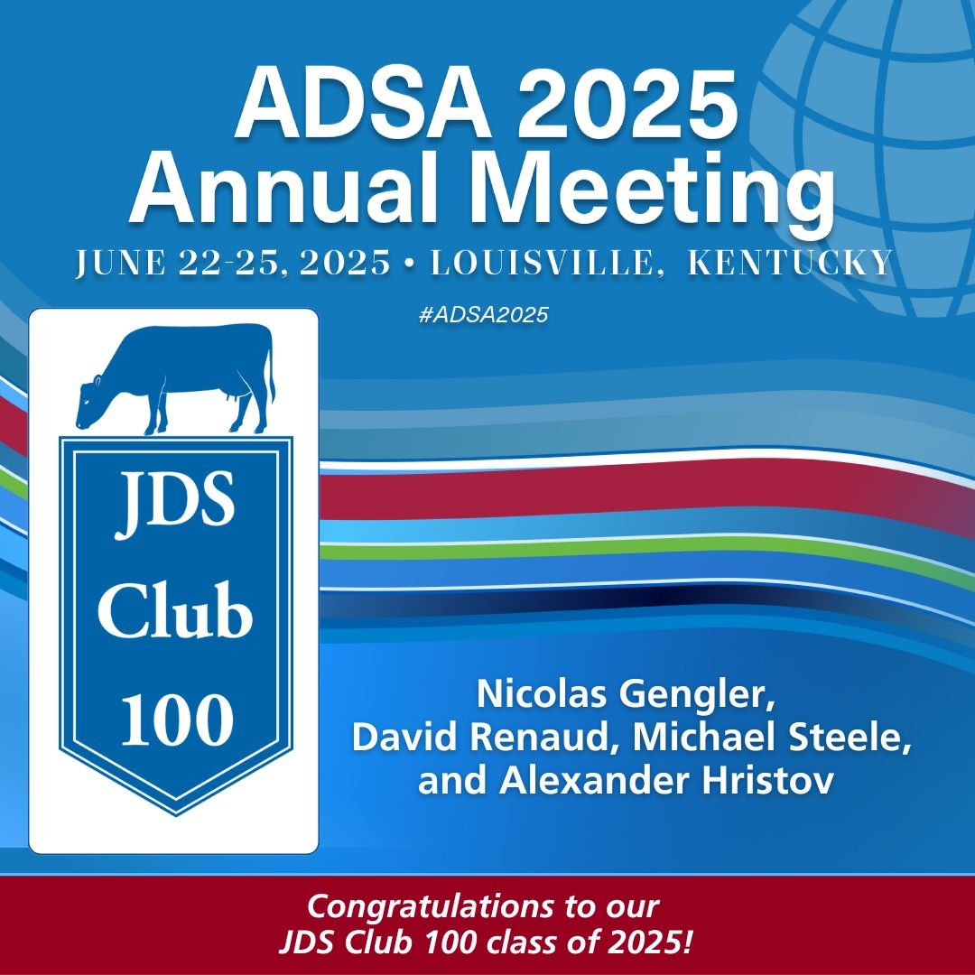 Nicolas Gengler, FABRE TP Board Member, awarded by the American Dairy Science Association