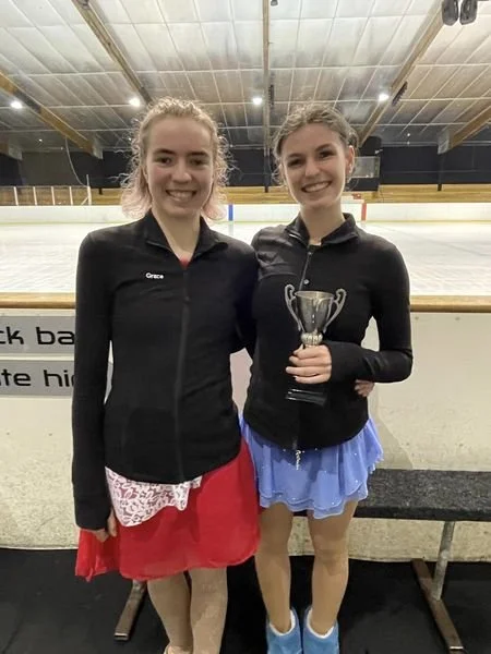 'Figure it Out' Competition Trophy Winner Gabby Receiving the Club Spirit’ Trophy 