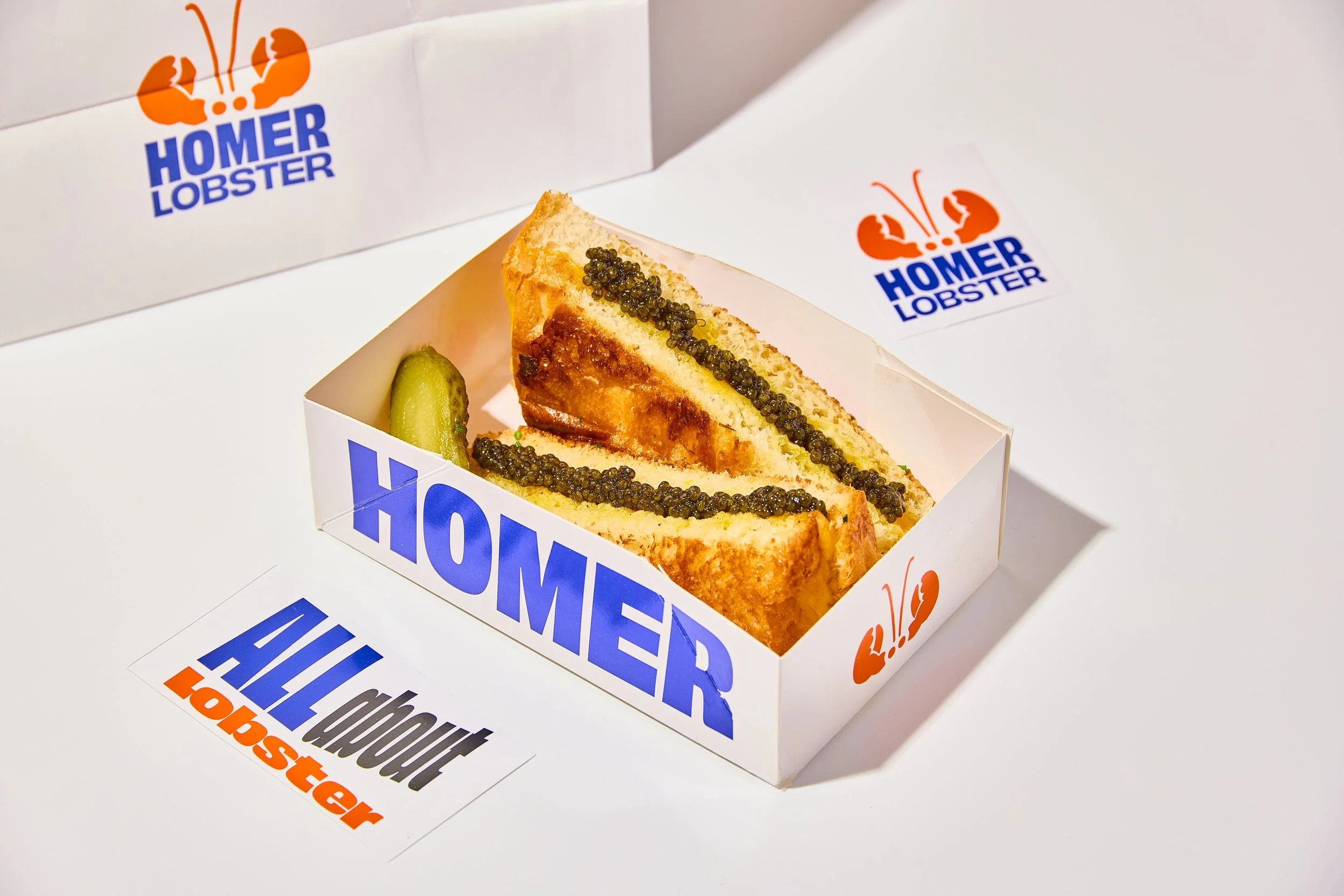 Grilled cheese Caviar