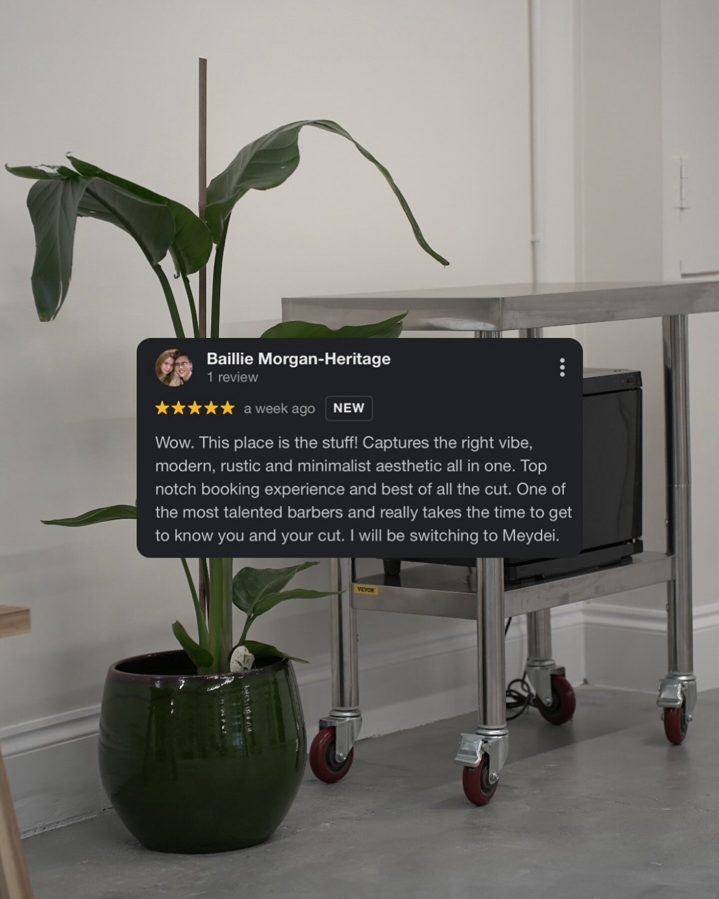 Another review of the shop.

Always love to hear what clients have thought of their experience with us.

If you&rsquo;re looking to book your next haircut you can use the link in our bio or alternatively visit WWW.MEYDEI.COM