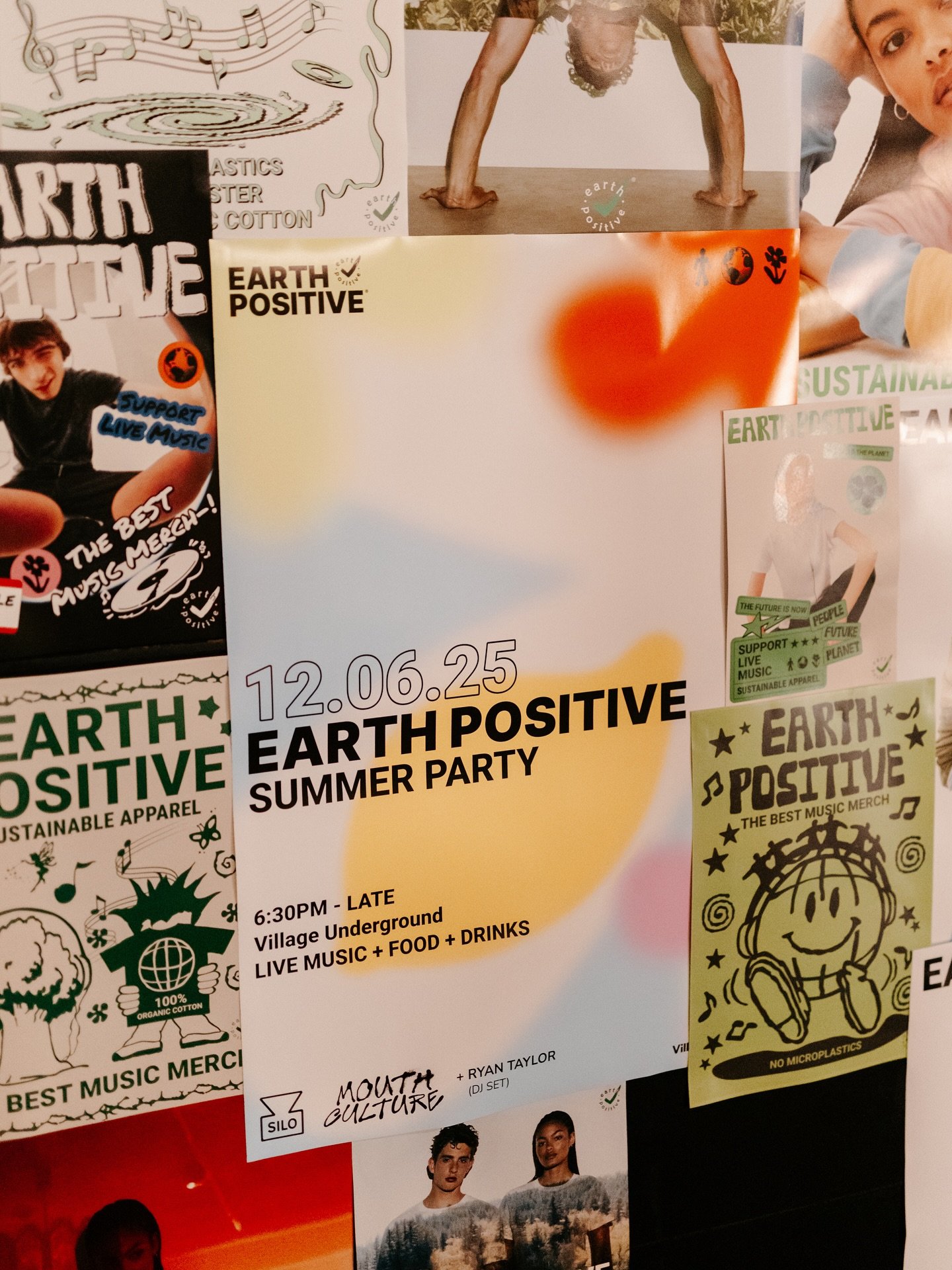 MERCH SHOP - At the @continentalclothing summer party last week, guests could &lsquo;shop&rsquo; the merch store that was filled with &lsquo;Support Live Music&rsquo; tees, totes and hoodies&hellip;&hellip;And what better way to elevate the space eve