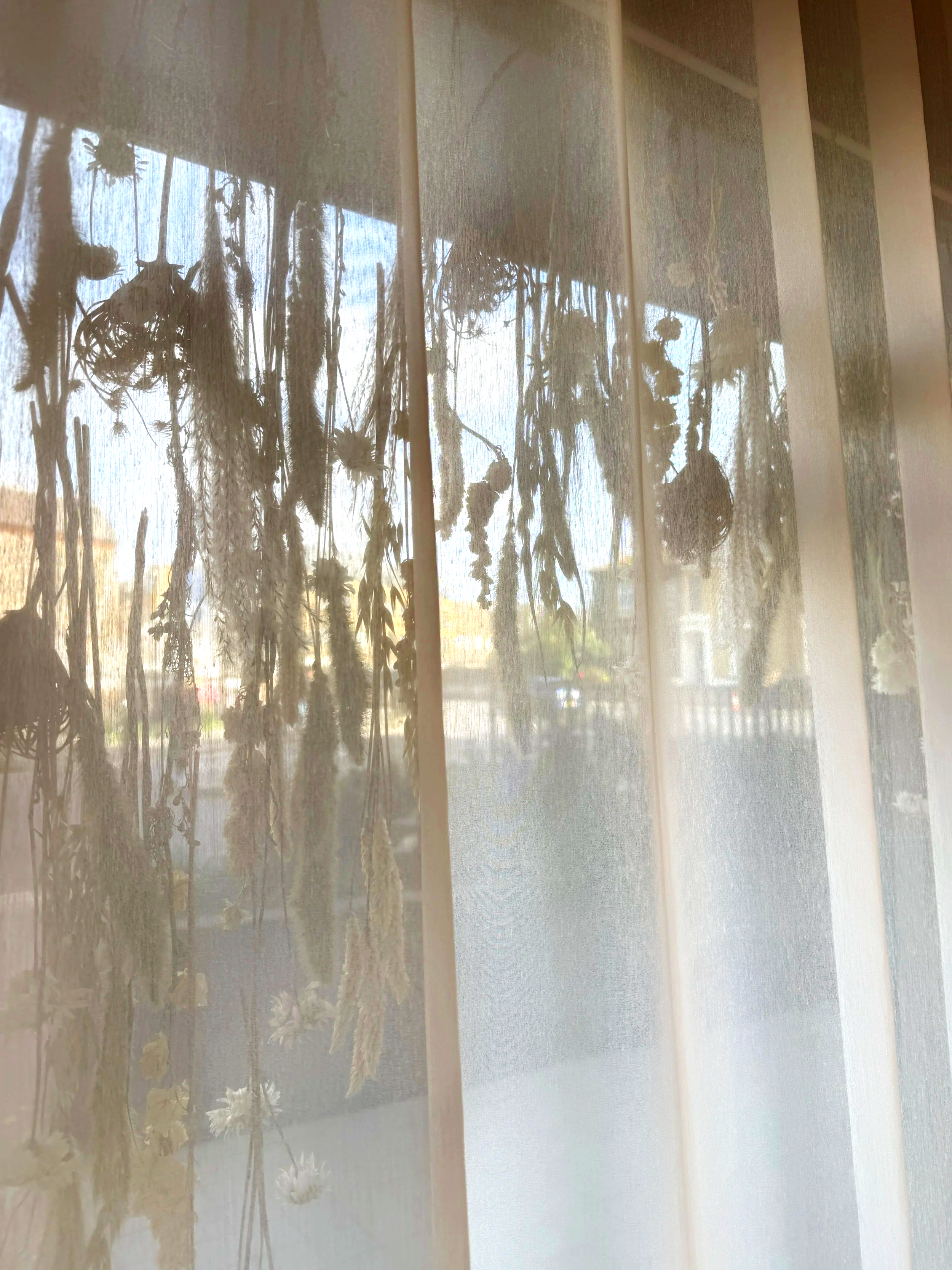 The Fall Bride - Dried Flower Window Display