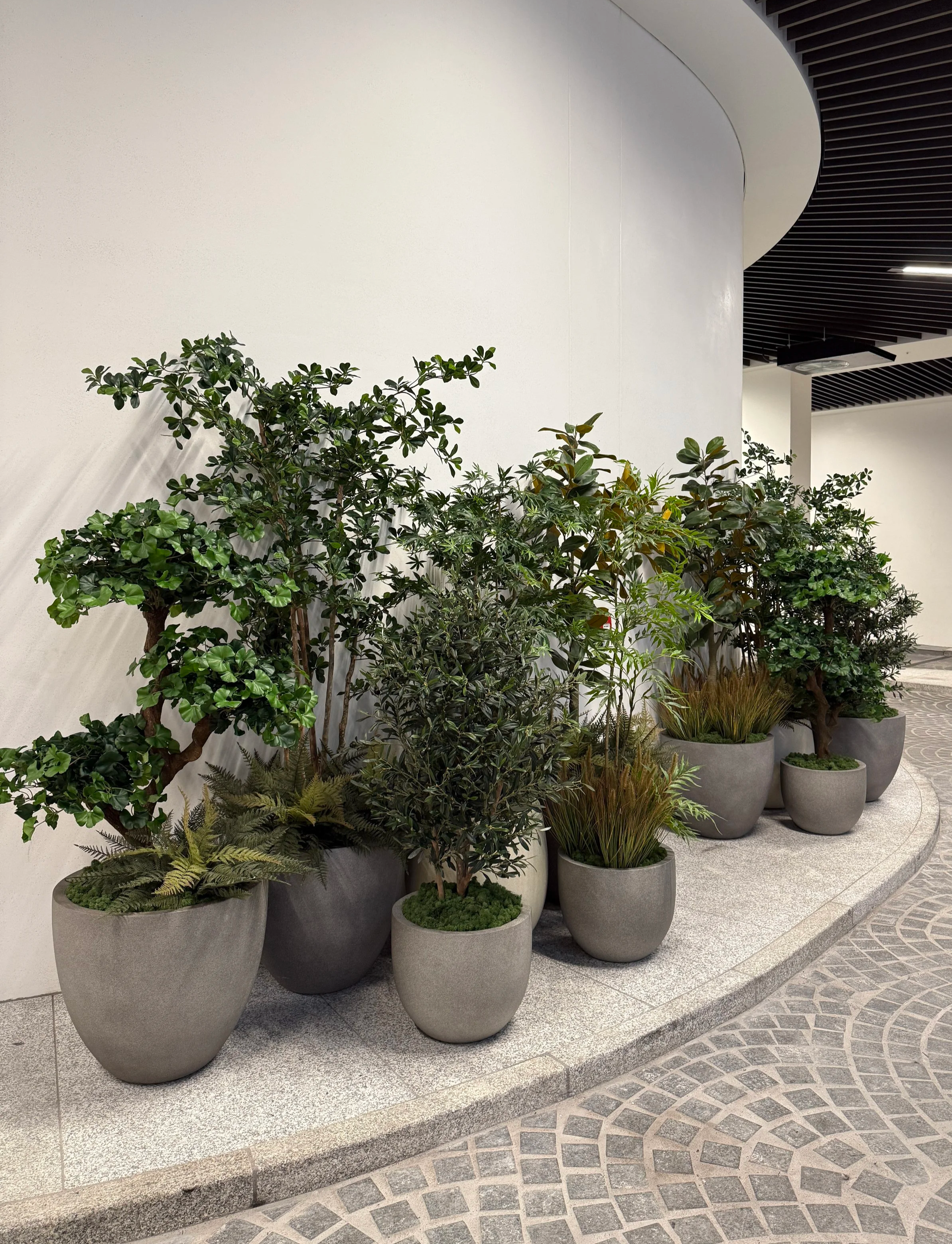The Whiteley London - Artificial Planting Scheme