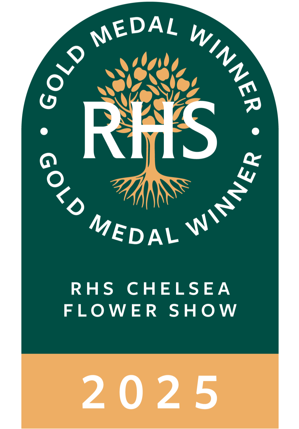 RHS Chelsea Flower Show 2025 Gold Medal Winner - Designed by James Whiting and Plants By There