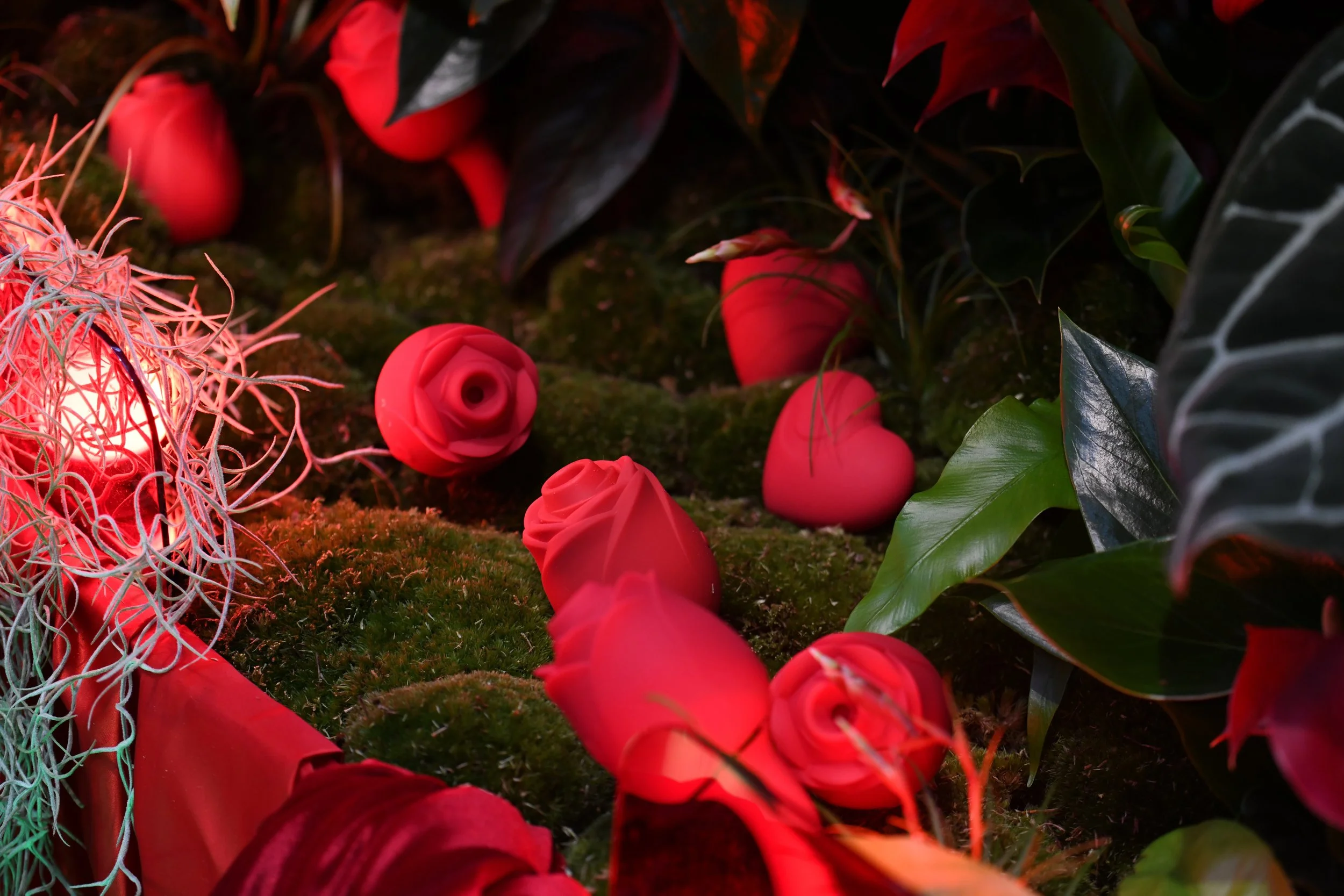 Lovehoney Presents: Aphrodite's Hothouse - RHS Chelsea Flower Show 2026 - Gold Medal - Designed and created by James Whiting of Plants By There.