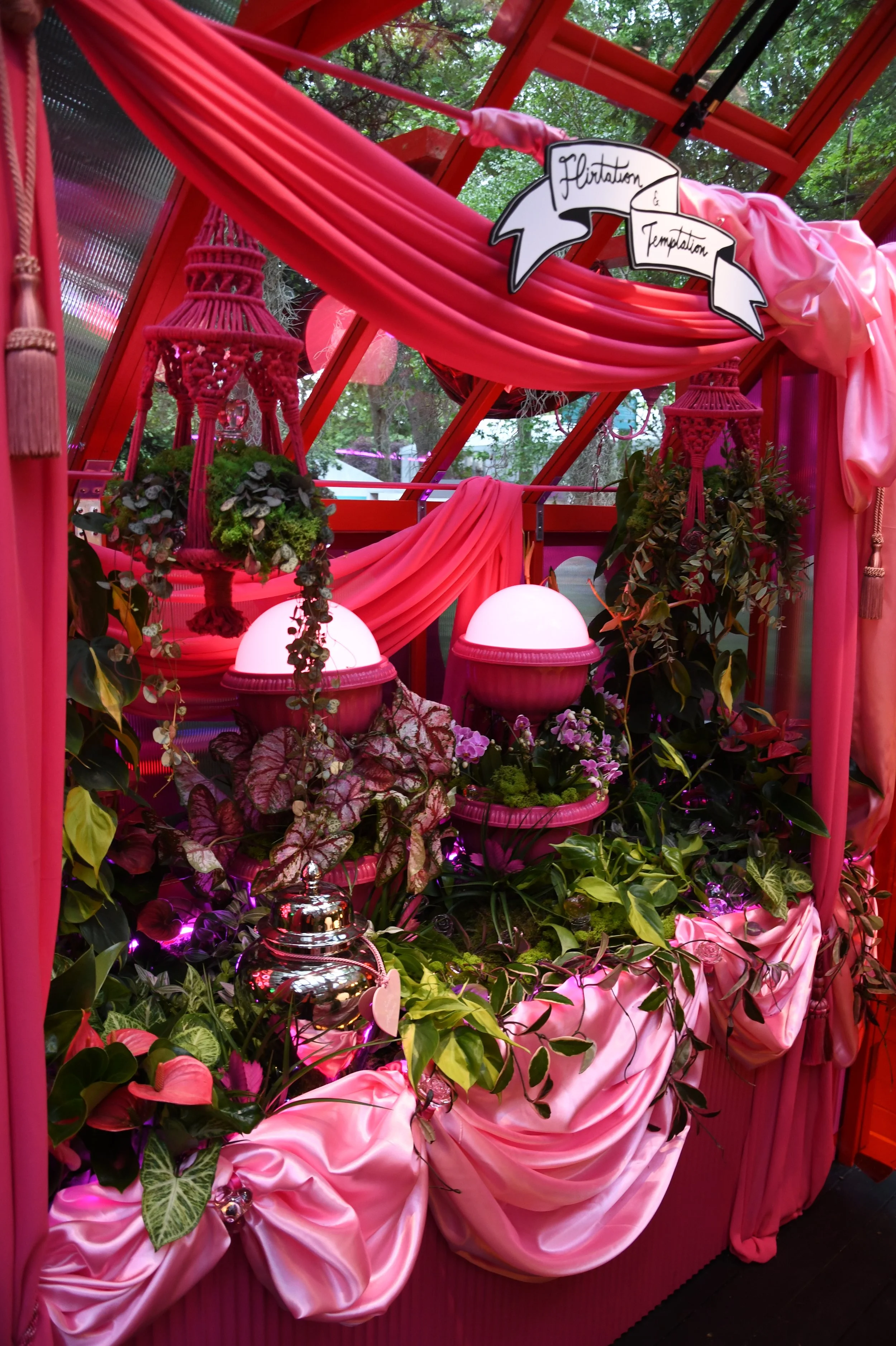 Lovehoney Presents: Aphrodite's Hothouse - RHS Chelsea Flower Show 2026 - Gold Medal - Designed and created by James Whiting of Plants By There.