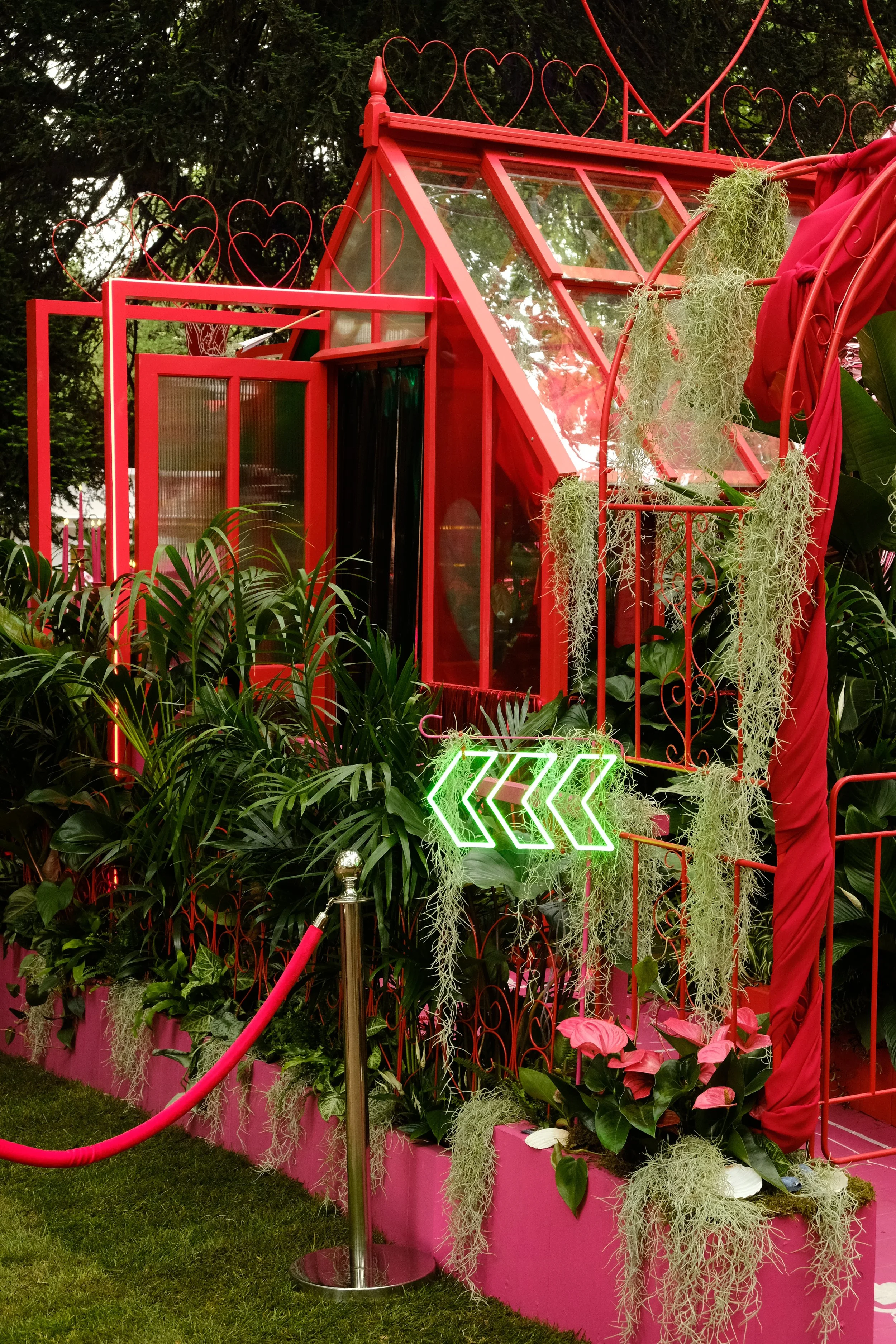 Lovehoney Presents: Aphrodite's Hothouse - RHS Chelsea Flower Show 2026 - Gold Medal - Designed and created by James Whiting of Plants By There.