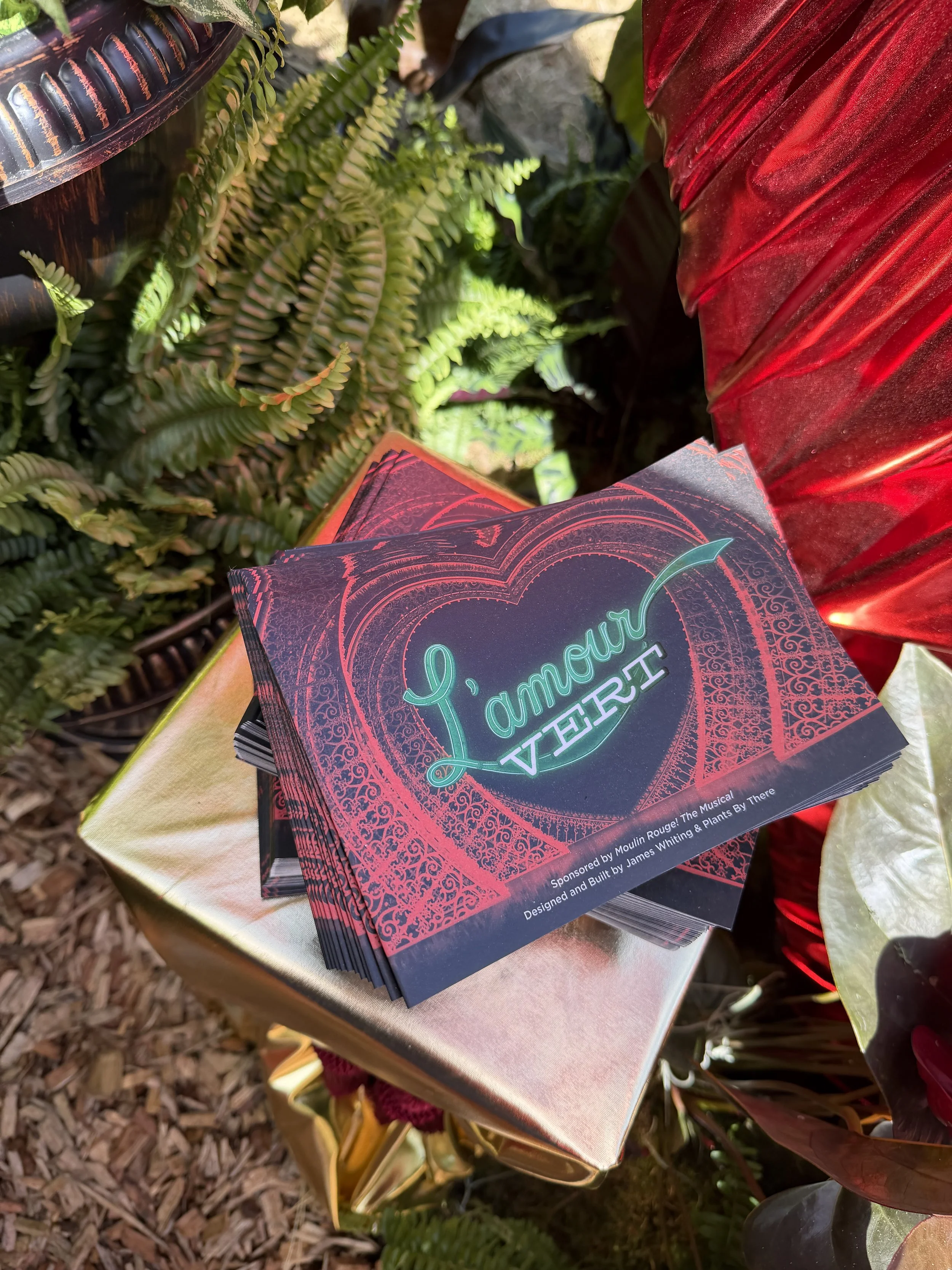 L'amour Vert for Moulin Rouge! The Musical at RHS Badminton Flower Show 2026 Designed by James Whiting and Plants By There - RHS Gold Medal and Best Houseplant Terrarium