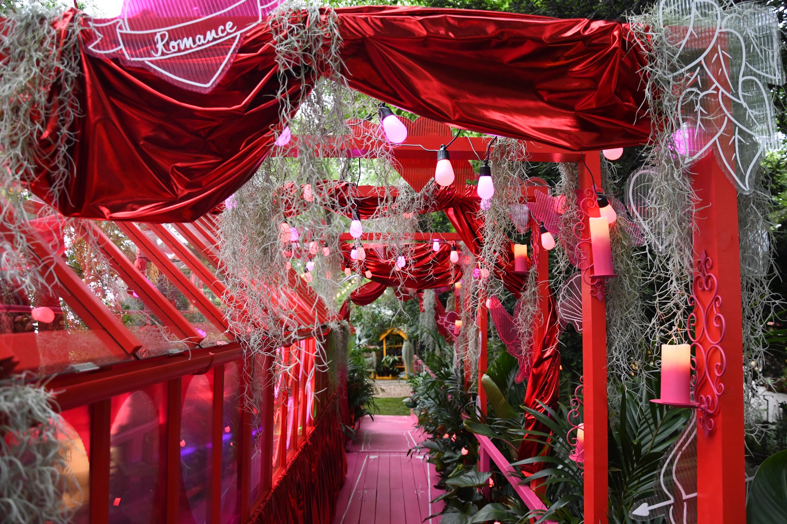 Lovehoney Presents: Aphrodite's Hothouse - RHS Chelsea Flower Show 2026 - Gold Medal - Designed and created by James Whiting of Plants By There.