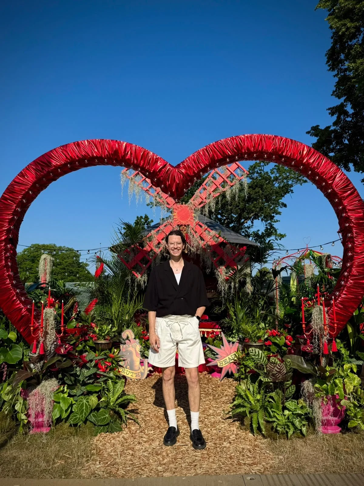 L'amour Vert for Moulin Rouge! The Musical at RHS Badminton Flower Show 2026 Designed by James Whiting and Plants By There - RHS Gold Medal and Best Houseplant Terrarium