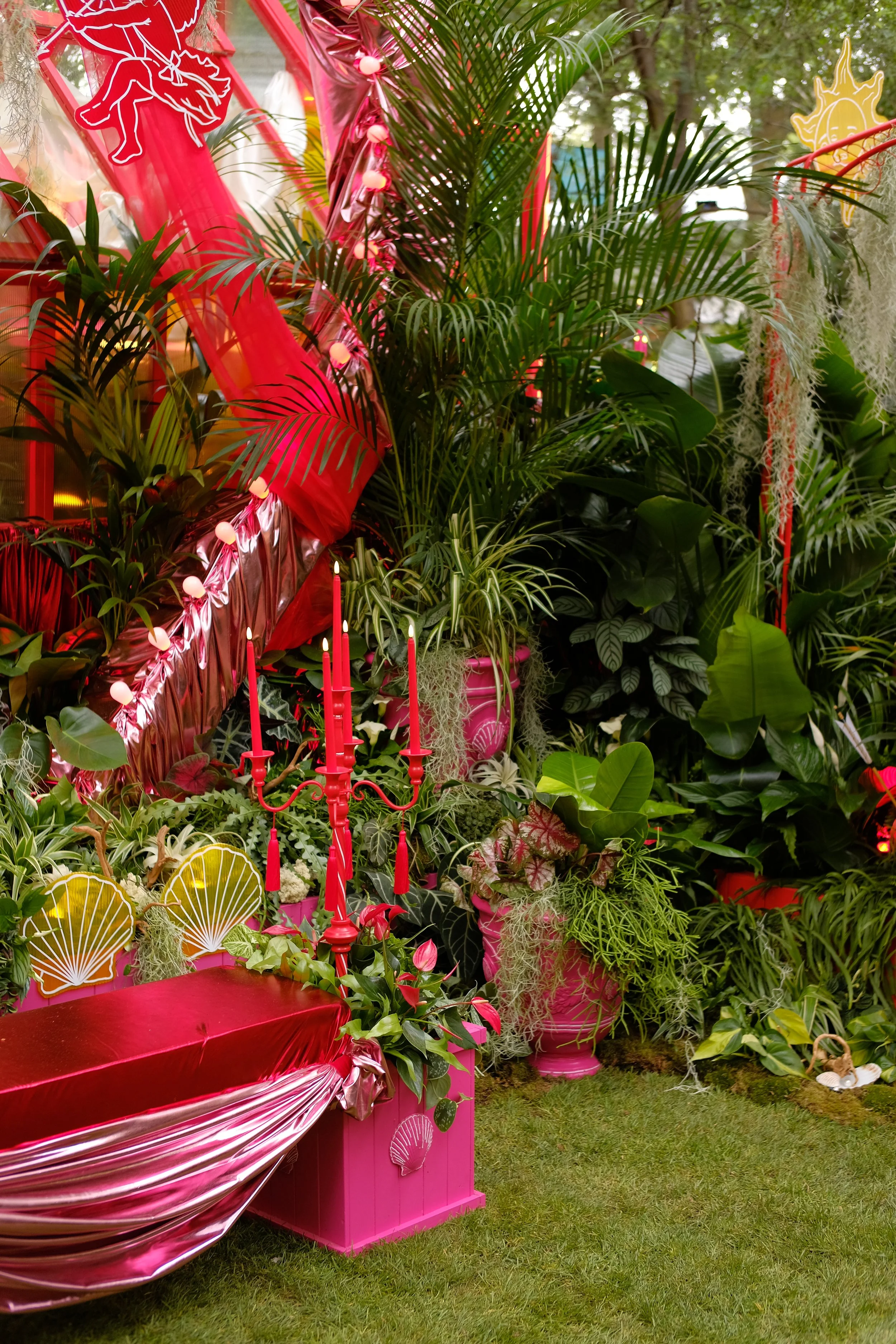 Lovehoney Presents: Aphrodite's Hothouse - RHS Chelsea Flower Show 2026 - Gold Medal - Designed and created by James Whiting of Plants By There.