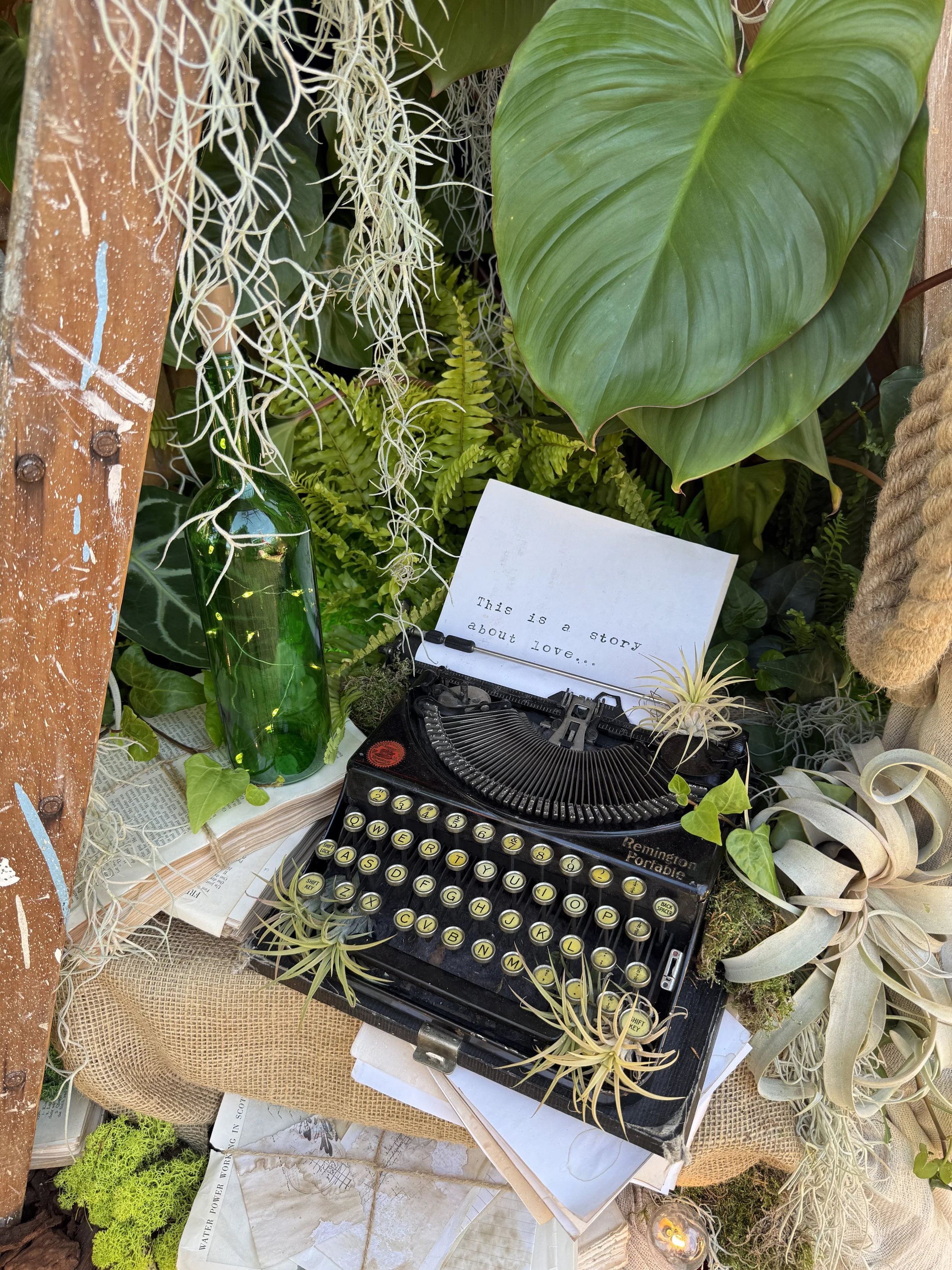 Christian's Garret - L'amour Vert for Moulin Rouge! The Musical at RHS Badminton Flower Show 2026 Designed by James Whiting and Plants By There - RHS Gold Medal and Best Houseplant Terrarium