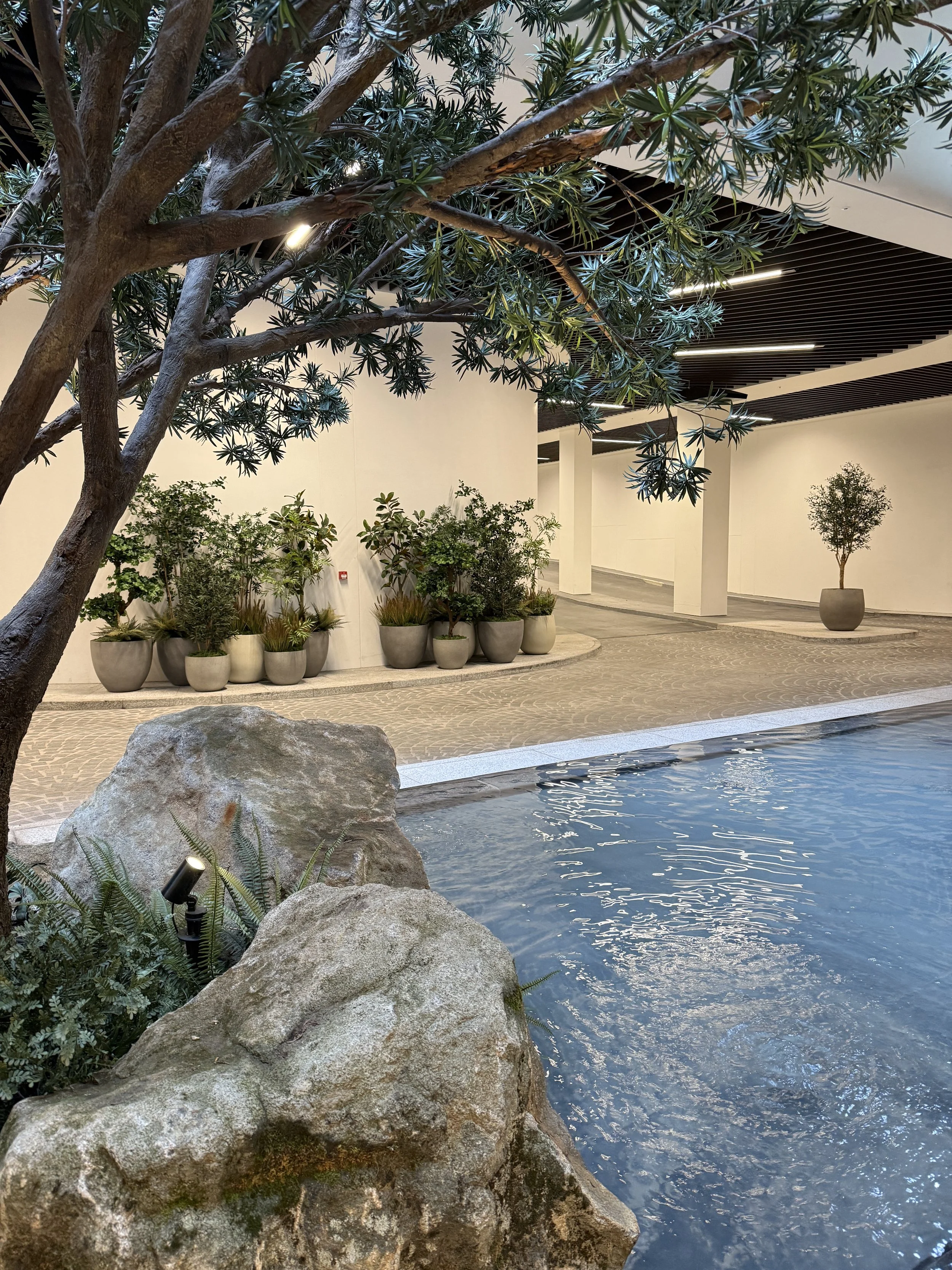 The Whiteley London - Artificial Planting Scheme