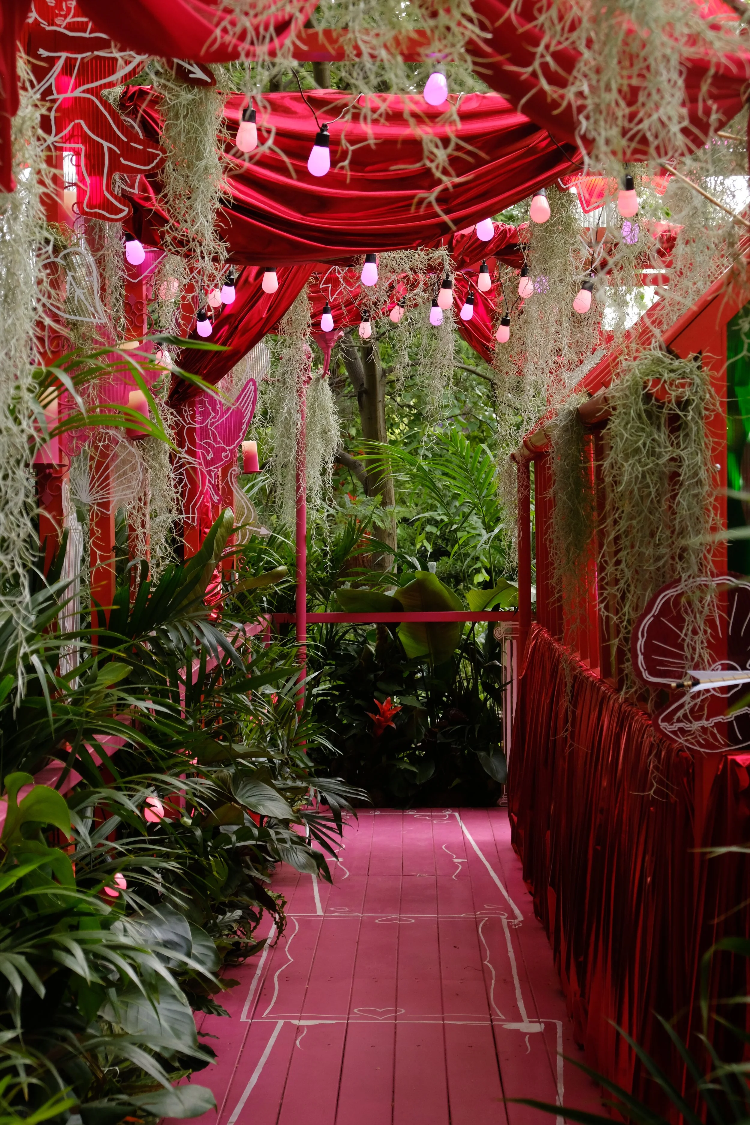 Lovehoney Presents: Aphrodite's Hothouse - RHS Chelsea Flower Show 2026 - Gold Medal - Designed and created by James Whiting of Plants By There.