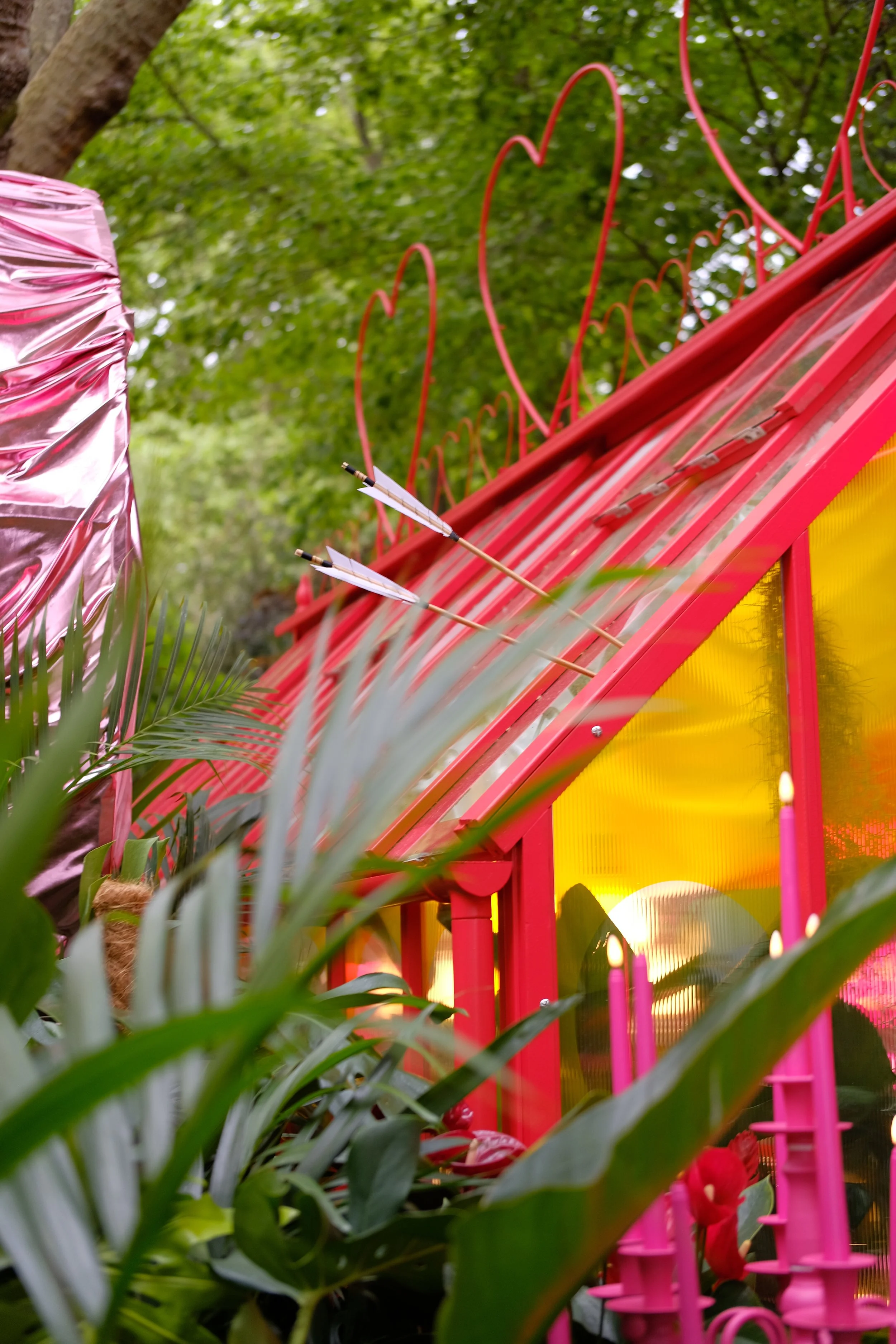 Lovehoney Presents: Aphrodite's Hothouse - RHS Chelsea Flower Show 2026 - Gold Medal - Designed and created by James Whiting of Plants By There.