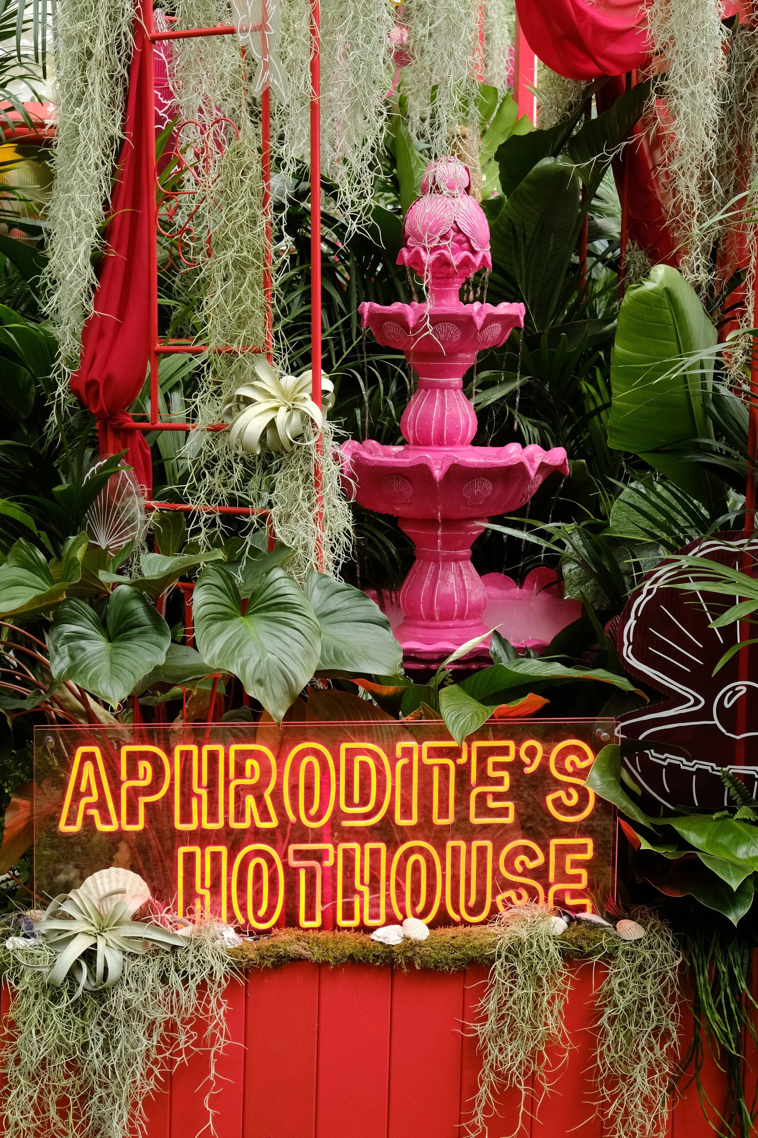 Lovehoney Presents: Aphrodite's Hothouse - RHS Chelsea Flower Show 2026 - Gold Medal - Designed and created by James Whiting of Plants By There.