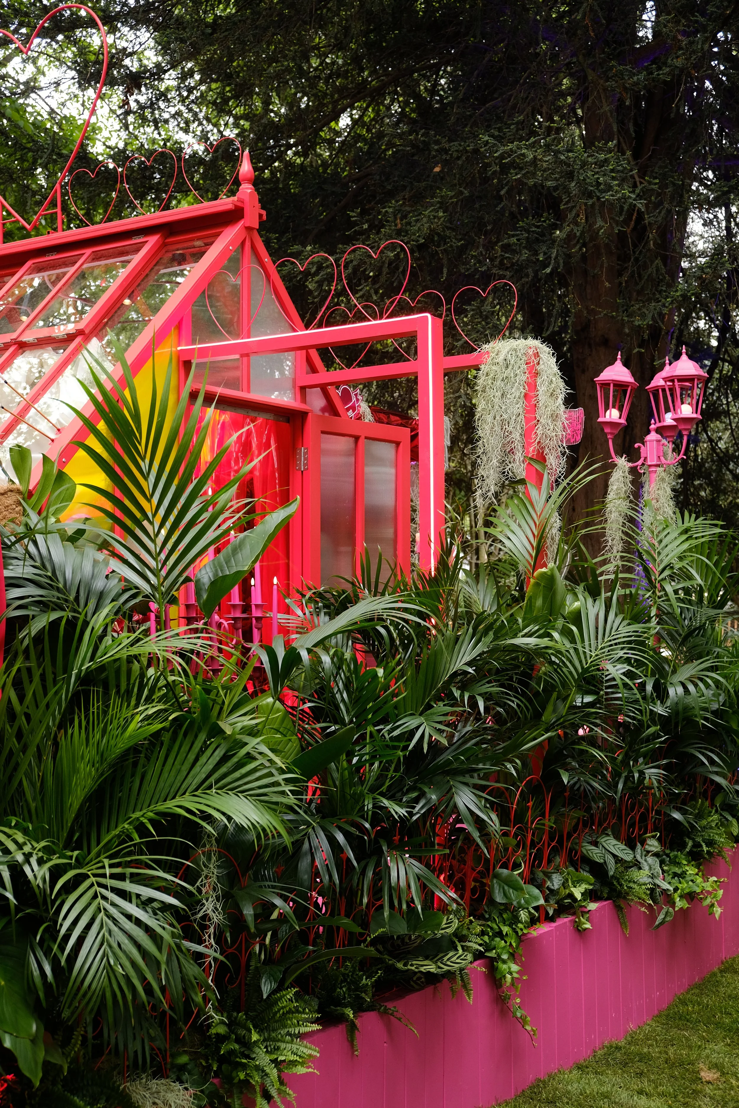 Lovehoney Presents: Aphrodite's Hothouse - RHS Chelsea Flower Show 2026 - Gold Medal - Designed and created by James Whiting of Plants By There.