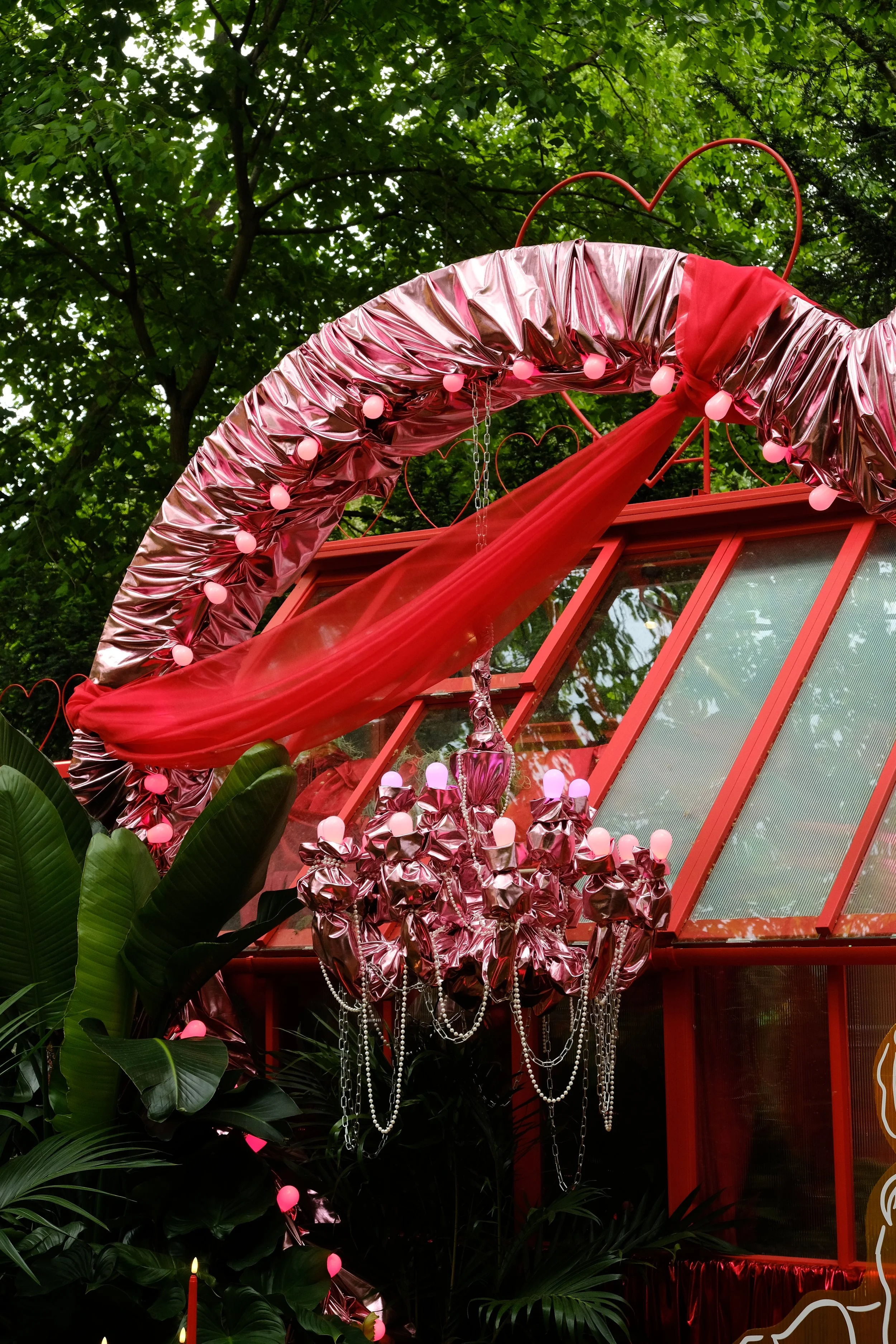 Lovehoney Presents: Aphrodite's Hothouse - RHS Chelsea Flower Show 2026 - Gold Medal - Designed and created by James Whiting of Plants By There.