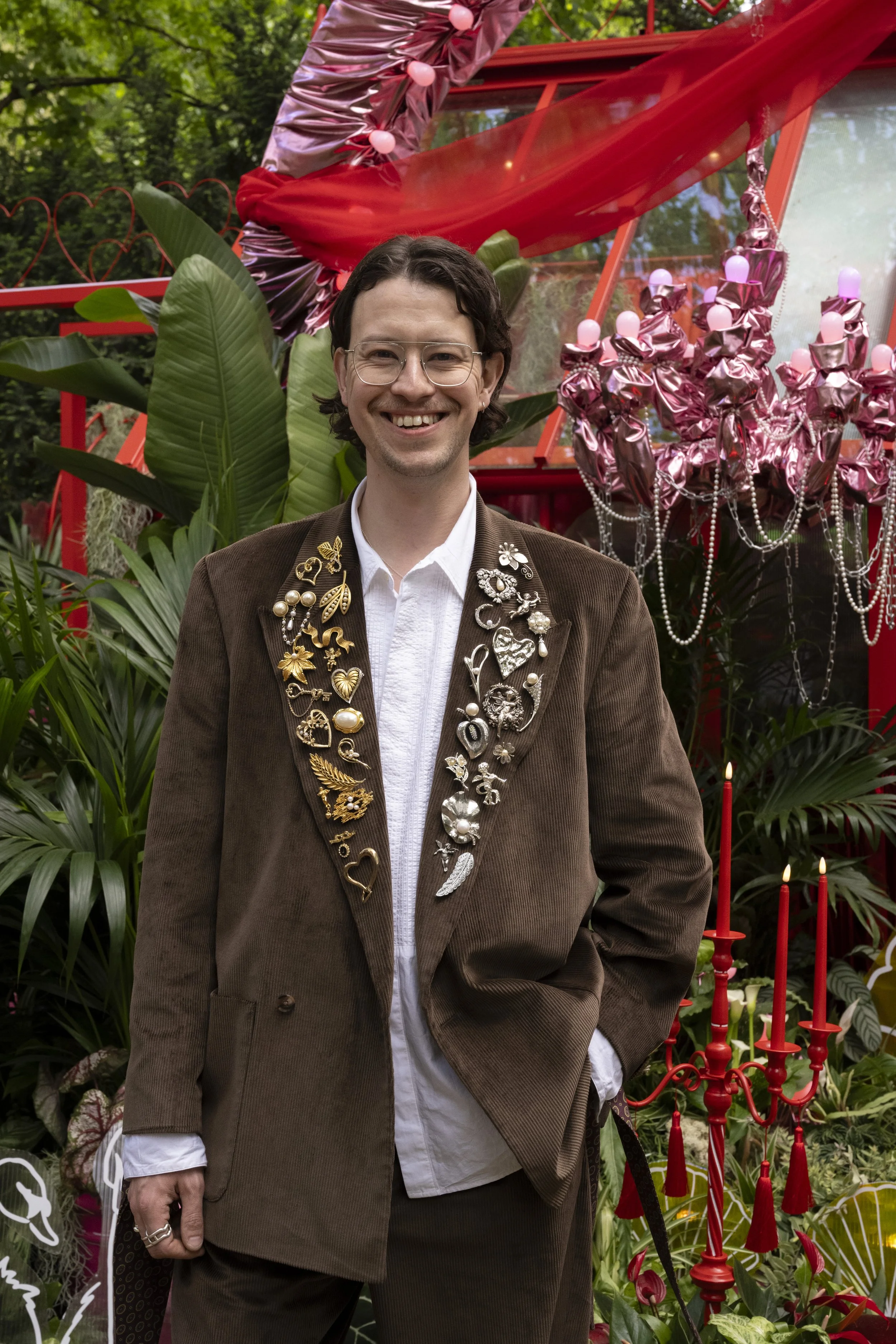 James Whiting Founder of Plants By There - Botanical Stylist, Interior Landscaper and Multi-Award Winning RHS Flower Show Exhibitor