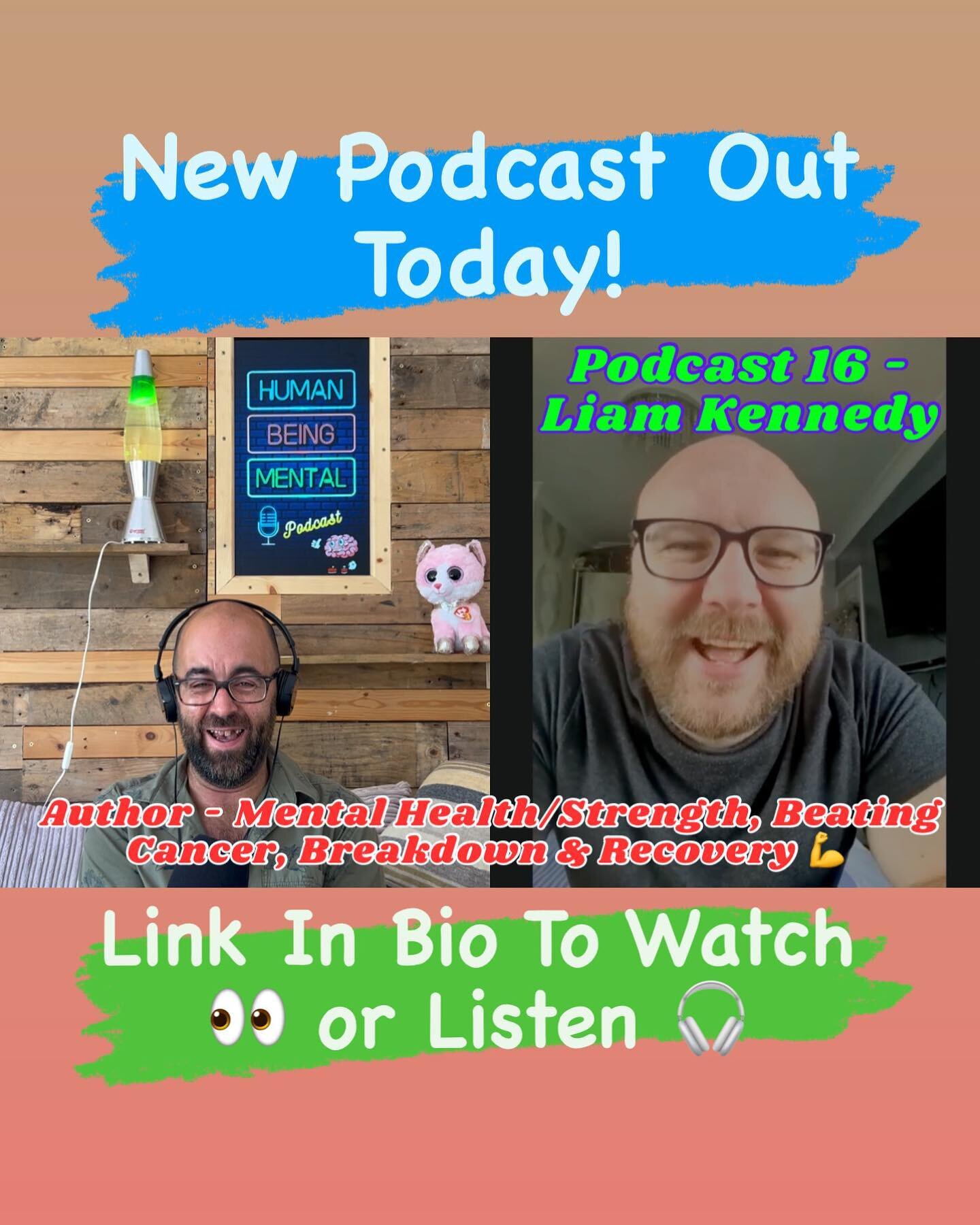 I&rsquo;m joined by Liam Kennedy, mental health warrior. We talk about Liam&rsquo;s struggle with physical and mental health and what led him to want to help other people who are struggling. We also talk about Liam&rsquo;s poetry, his social media vi