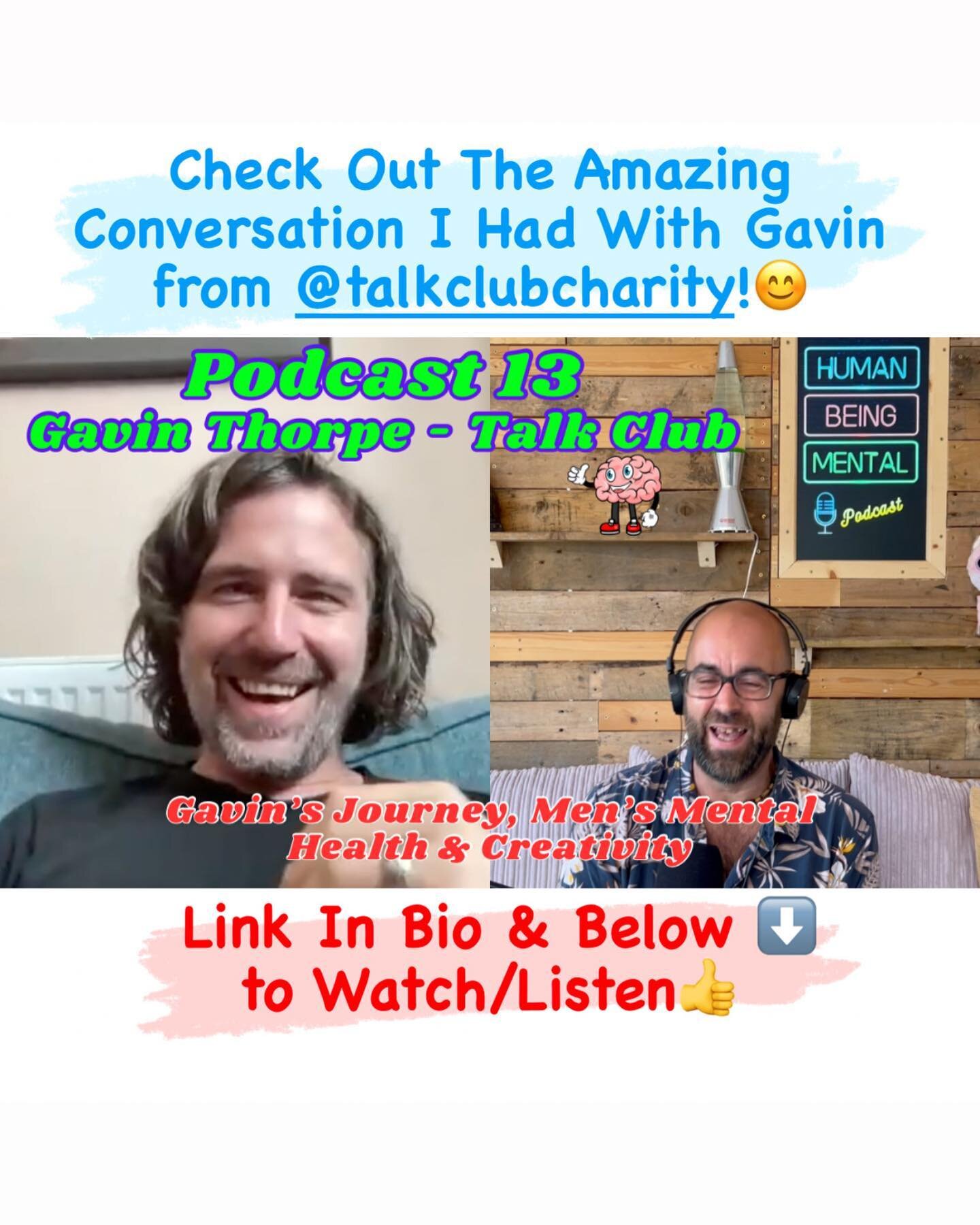 Link to podcast here; https://koji.to/Human_Being_Mental #podcast #talkclub #howareyououtof10 #humanbeingmental #mensmentalhealth #mentalhealthpodcasts