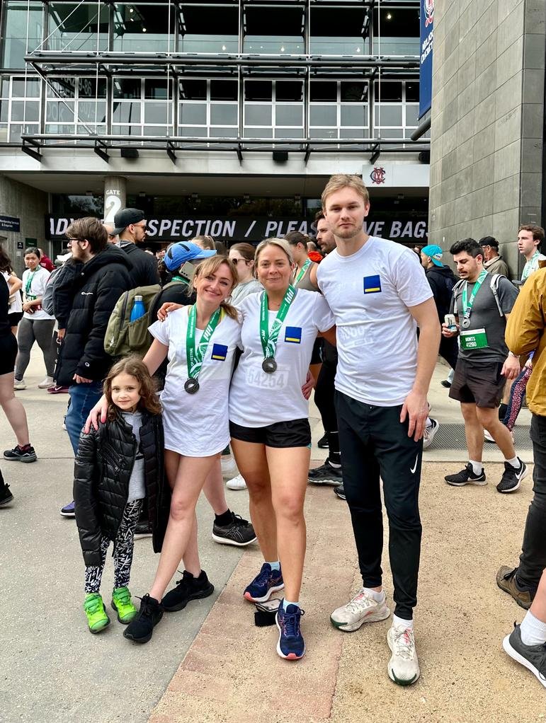 Running to Save Injured Limbs in Ukraine