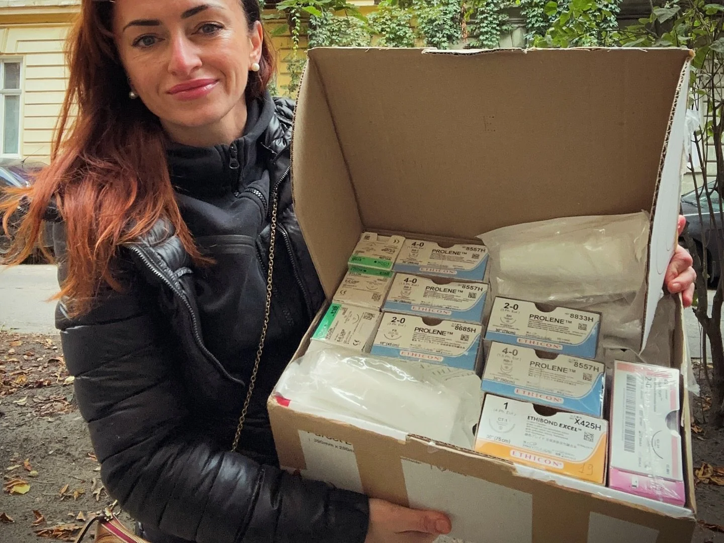 Closing Wounds, Saving Lives: 180 Suture Kits Delivered to Dnipro