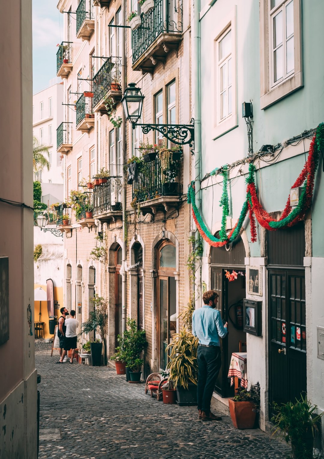 Lisbon Street Scene Print.jpg