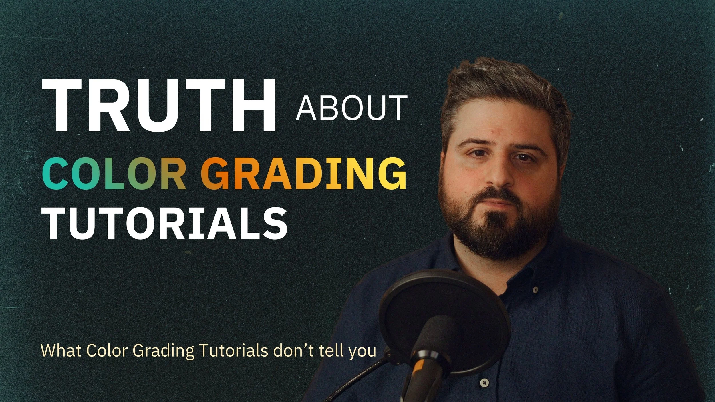 Tutorial Color What Professional Colorists Actually Do but Color Grading Tutorials Don ...