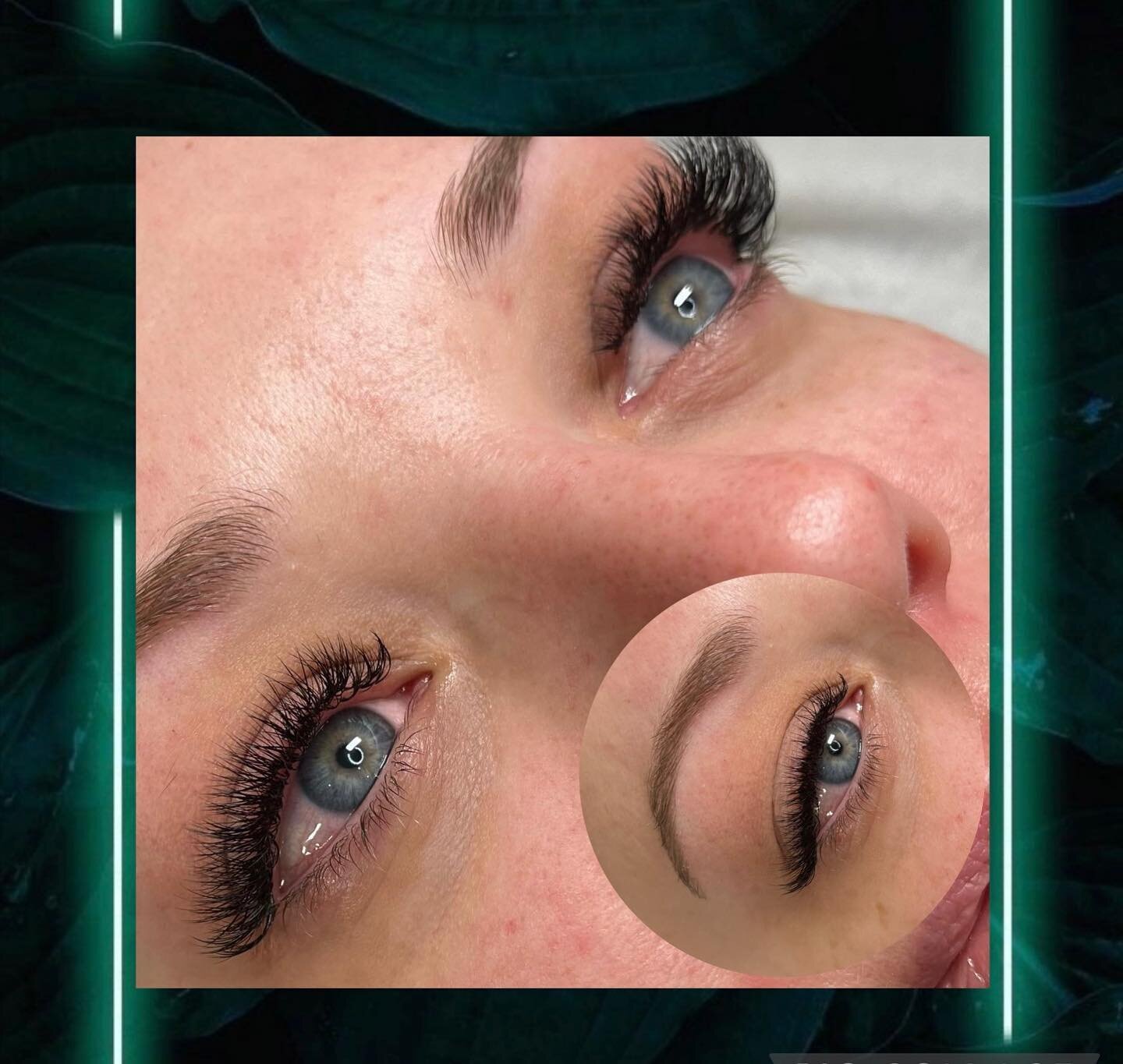 Hybrid lashes 💚