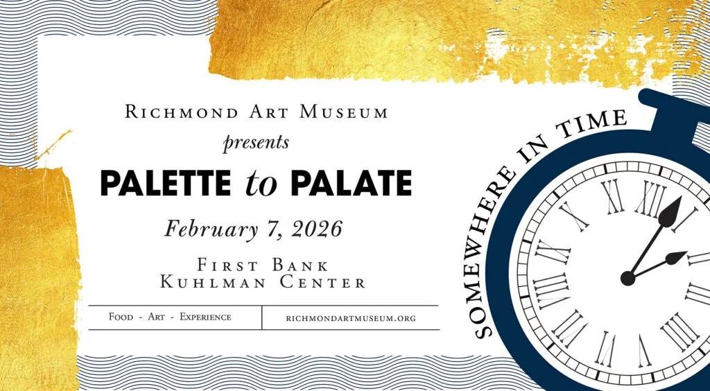 RICHMOND ART MUSEUM PRESENTS - PALETTE TO PALATE 