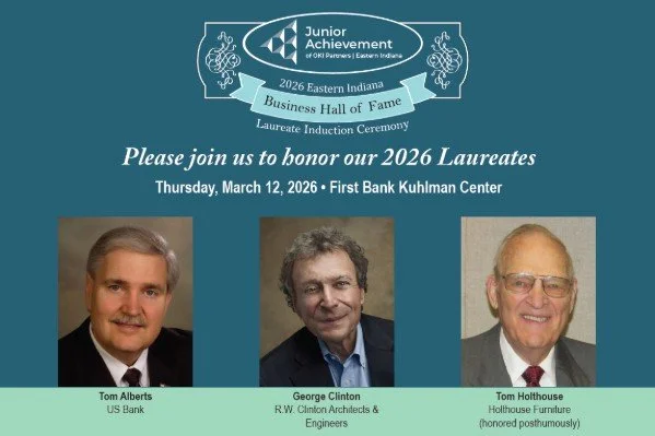 JUNIOR ACHIEVEMENT OF EASTERN INDIANA BUSINESS HALL OF FAME LAUREATE INDUCTION CEREMONY