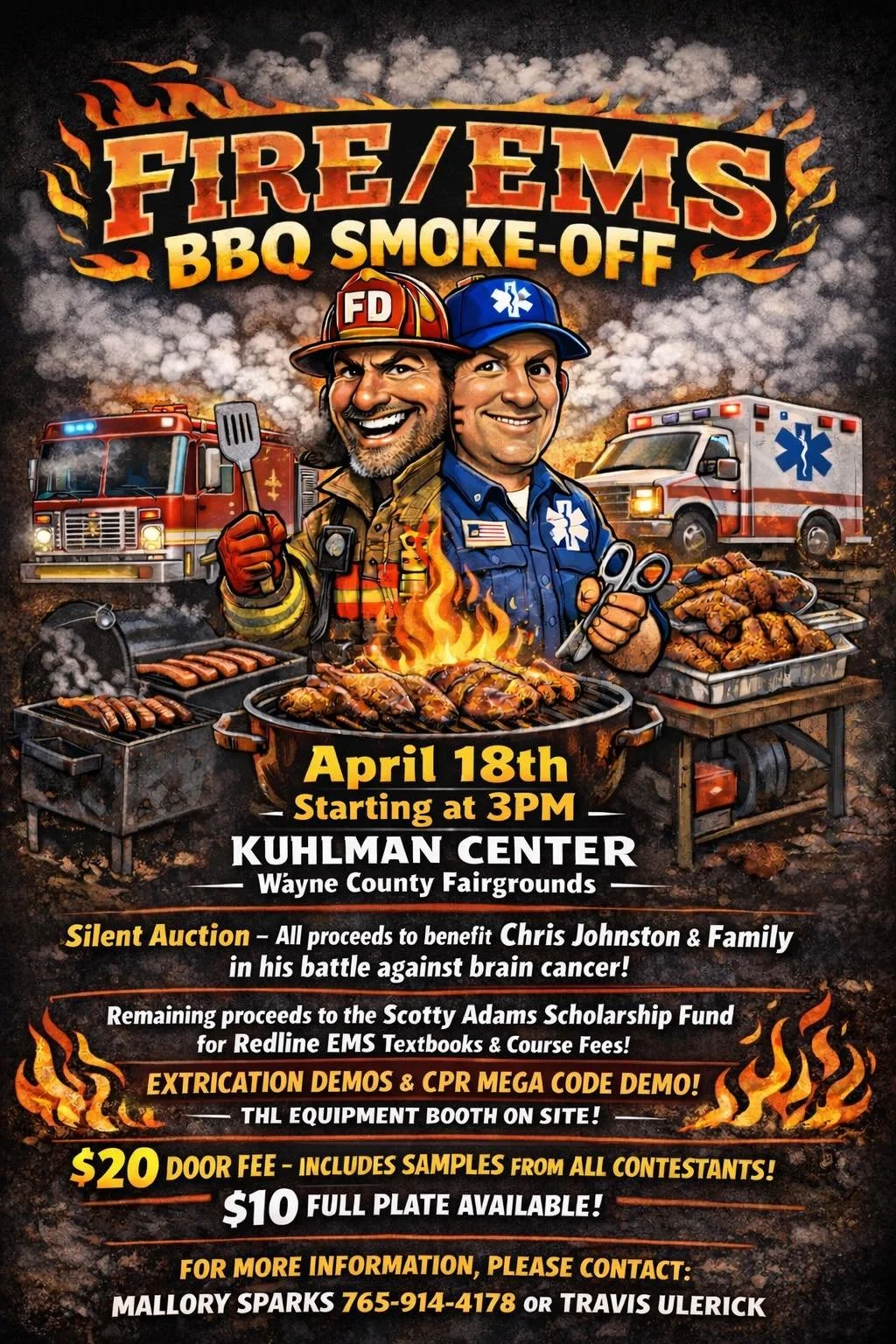 FIRE/EMS BBQ SMOKE OFF