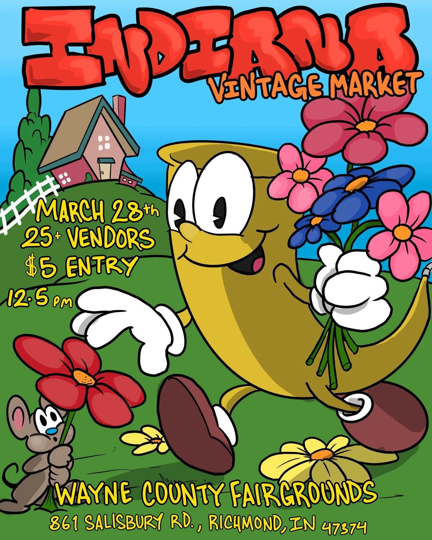 Indiana Vintage Clothing Market is coming to the First Bank Expo Hall at the Wayne County Fairgrounds!

Shop over 25 vendors selling vintage clothing and other vintage items.

📲Learn more here: https://www.facebook.com/share/17iUhxhN5S/

#WayneCount