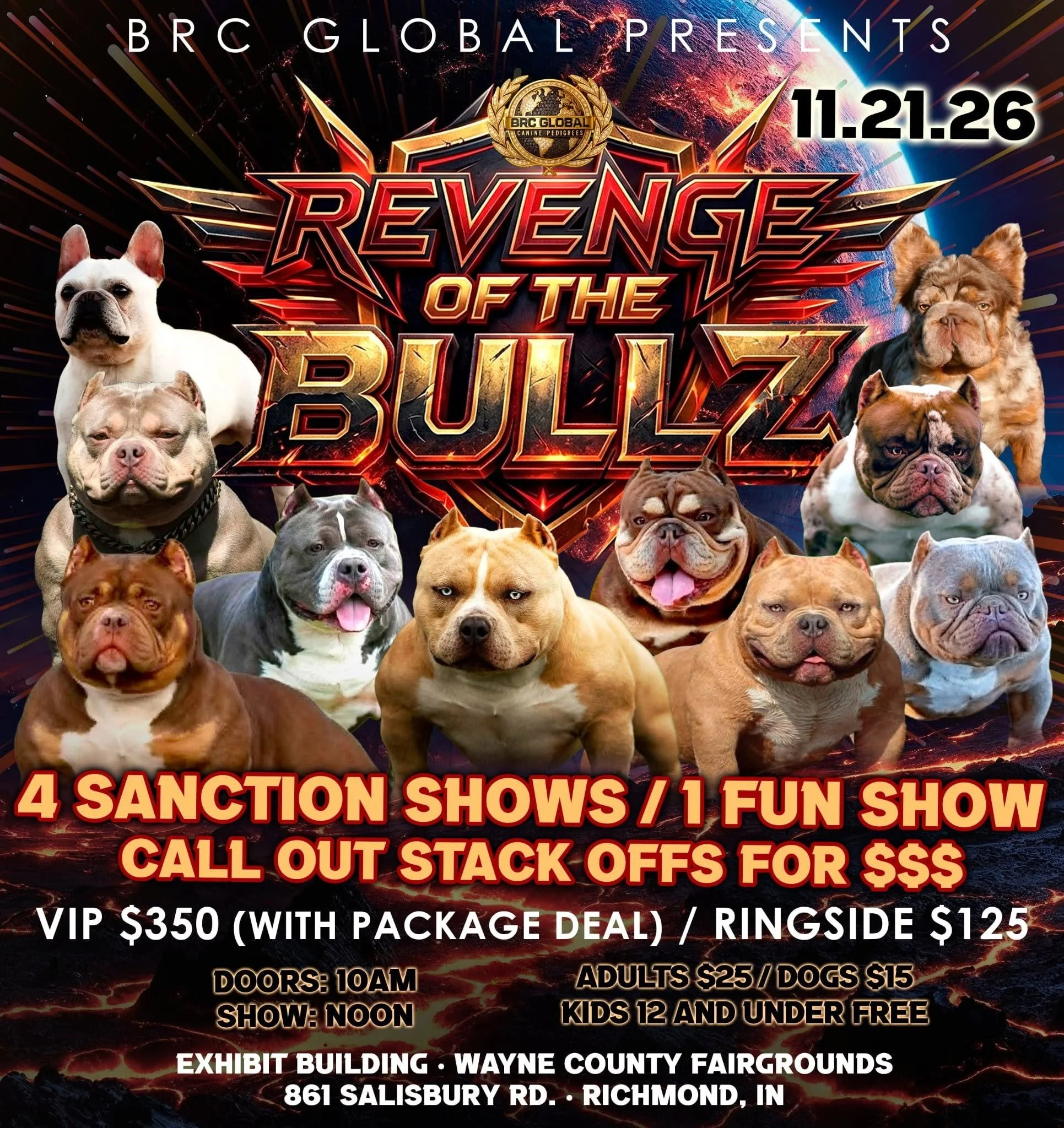 BRC GLOBAL REVENGE OF THE BULLZ