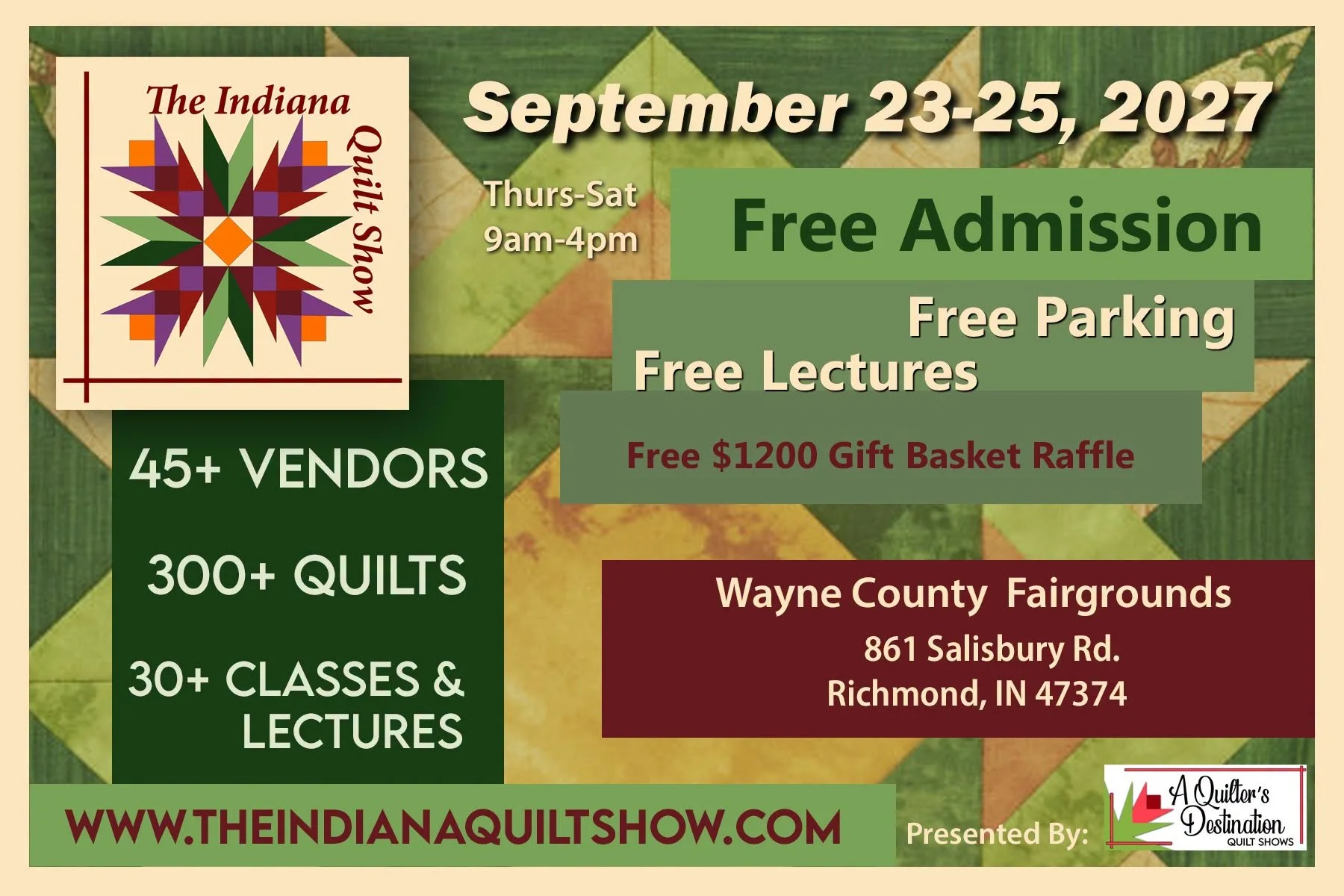 THE INDIANA QUILT SHOW | A QUILTER'S DESTINATION