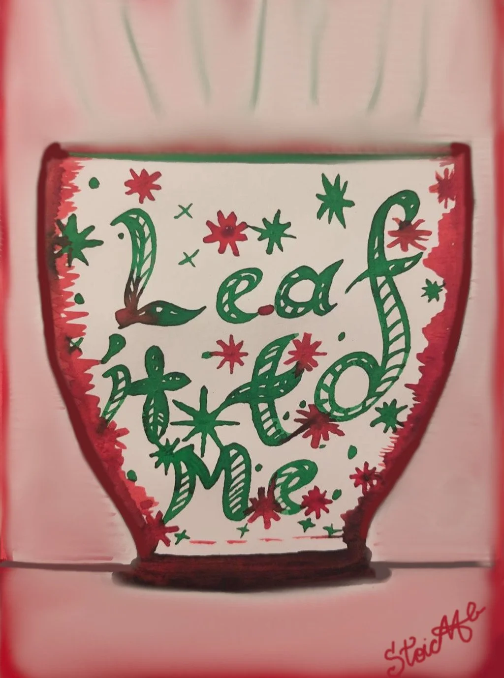 Day 3 is here! When you're too stressed and need a break: Leaf it to a cup of tea!🍃🍵