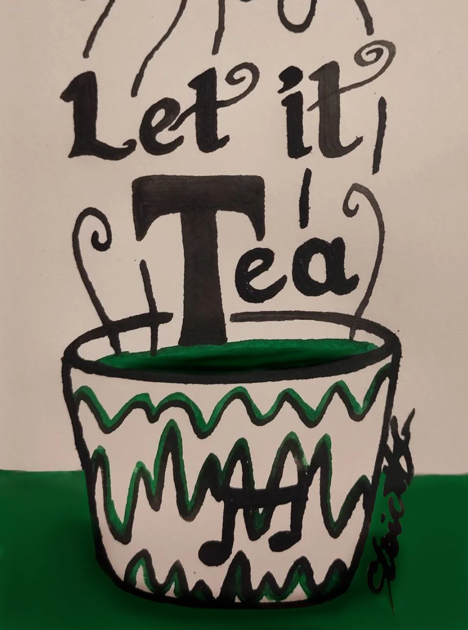 When you find yourself on Day 16, Let it Tea...🍵😌